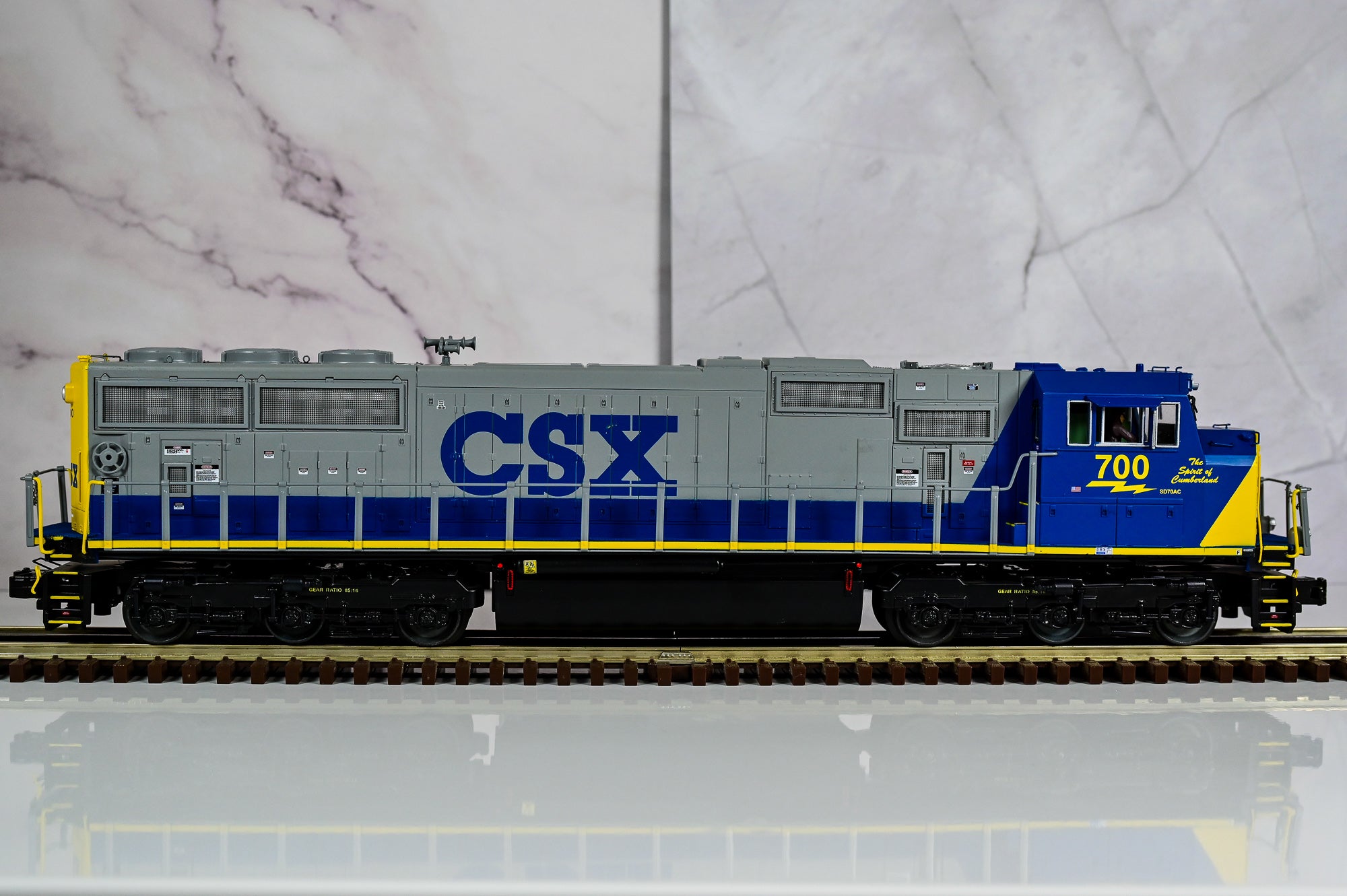 MTH CSX SD70MAC Diesel Engine #700 | Proto-Sound 3.0 | O Scale