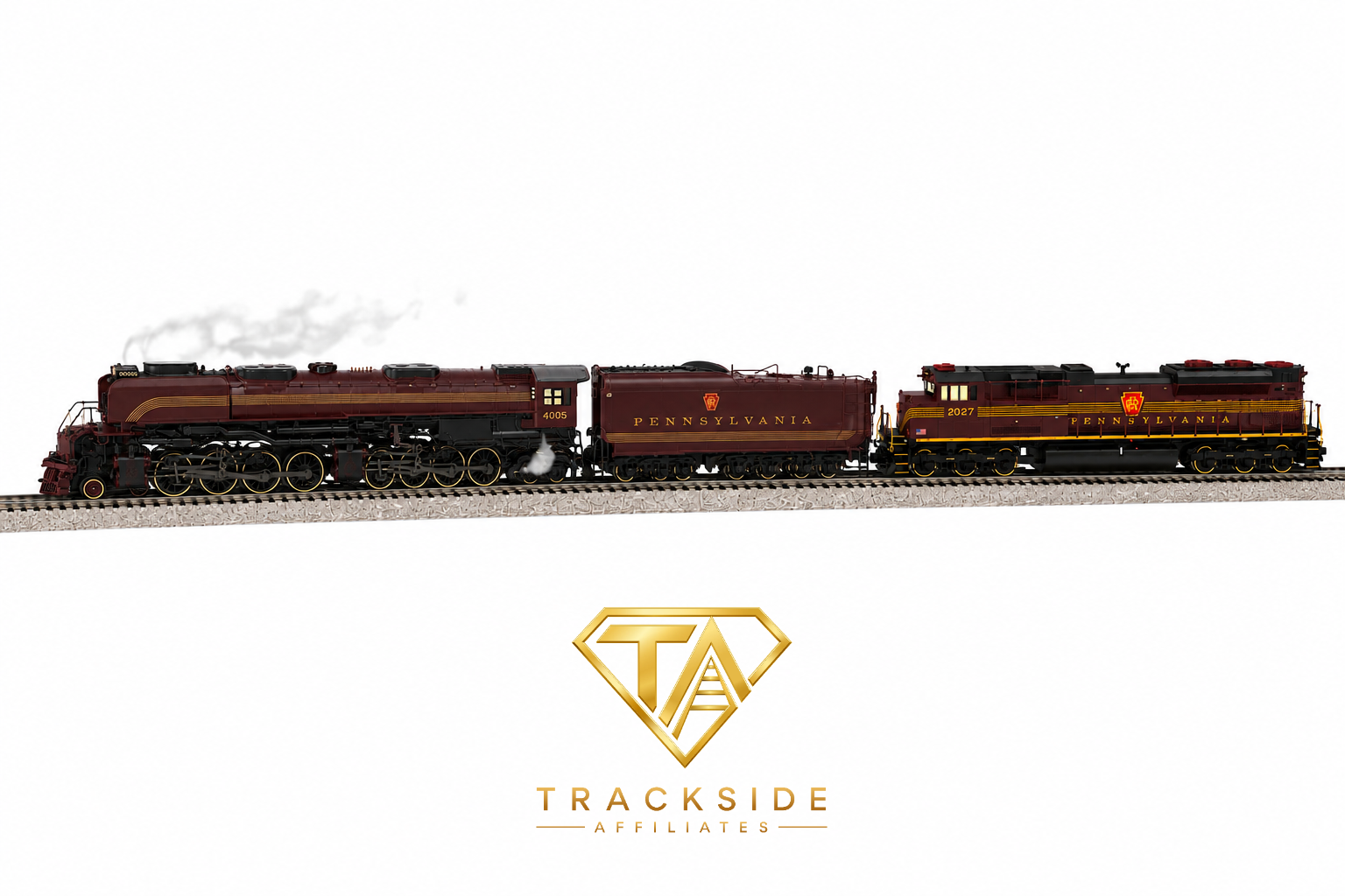 Thomas & His Trains Exclusive Pennsylvania Railroad SD70ACe #2027 | Collector Preferred BTO | O Scale