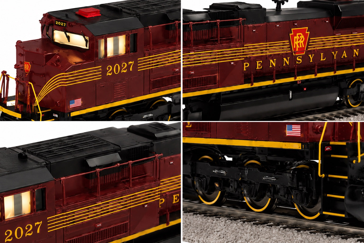 Thomas & His Trains Exclusive Pennsylvania Railroad SD70ACe #2027 | Collector Preferred BTO | O Scale