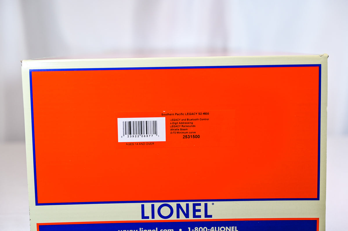 Lionel Southern Pacific S2 #800 | LEGACY | O Scale