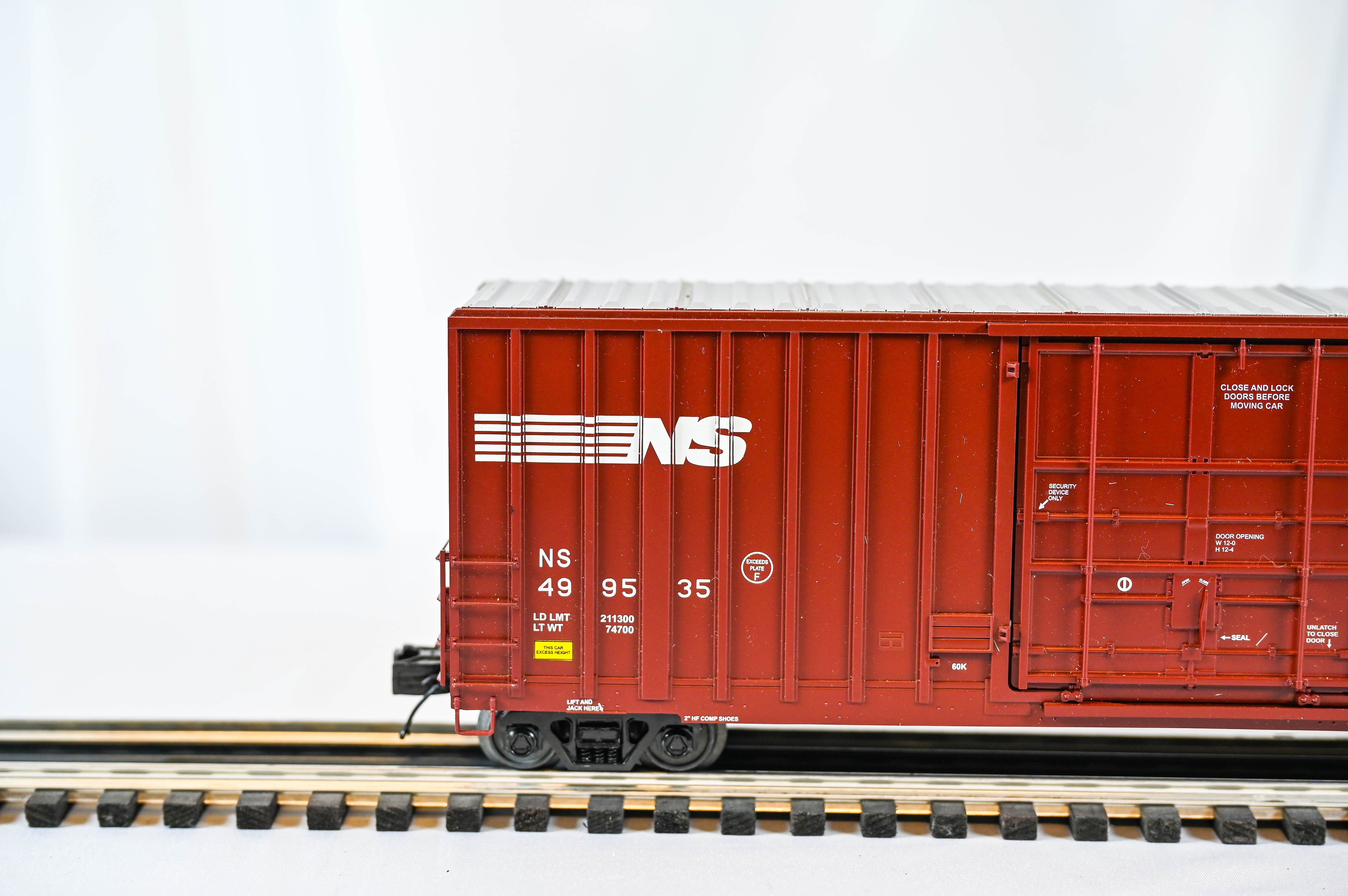 MTH Premier 50’ High Cube Box Car Norfolk Southern #499535 | O Scale