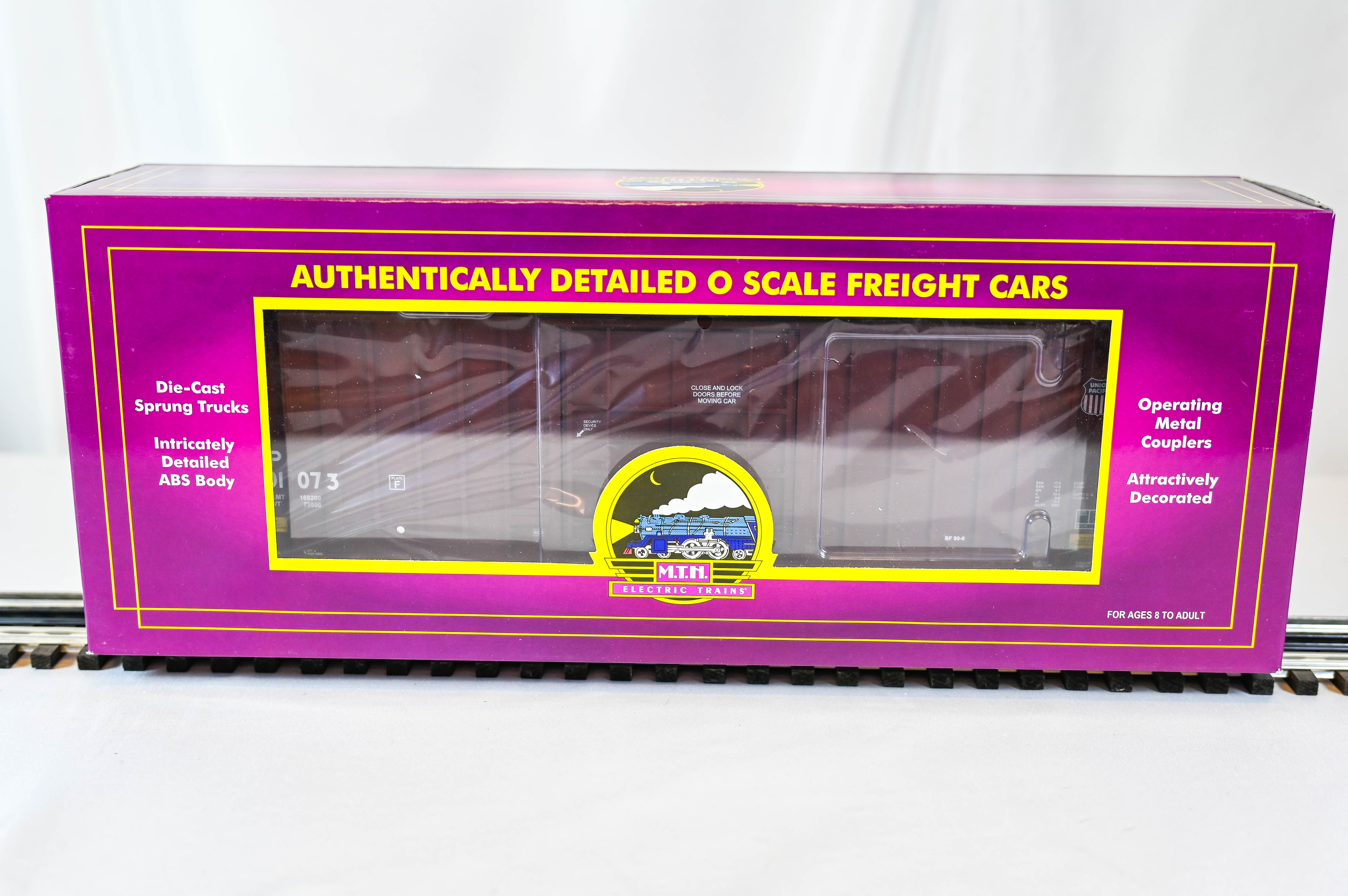 MTH Premier Union Pacific 6-Car 50’ High Cube Box Car Set | O Scale | 20-90168