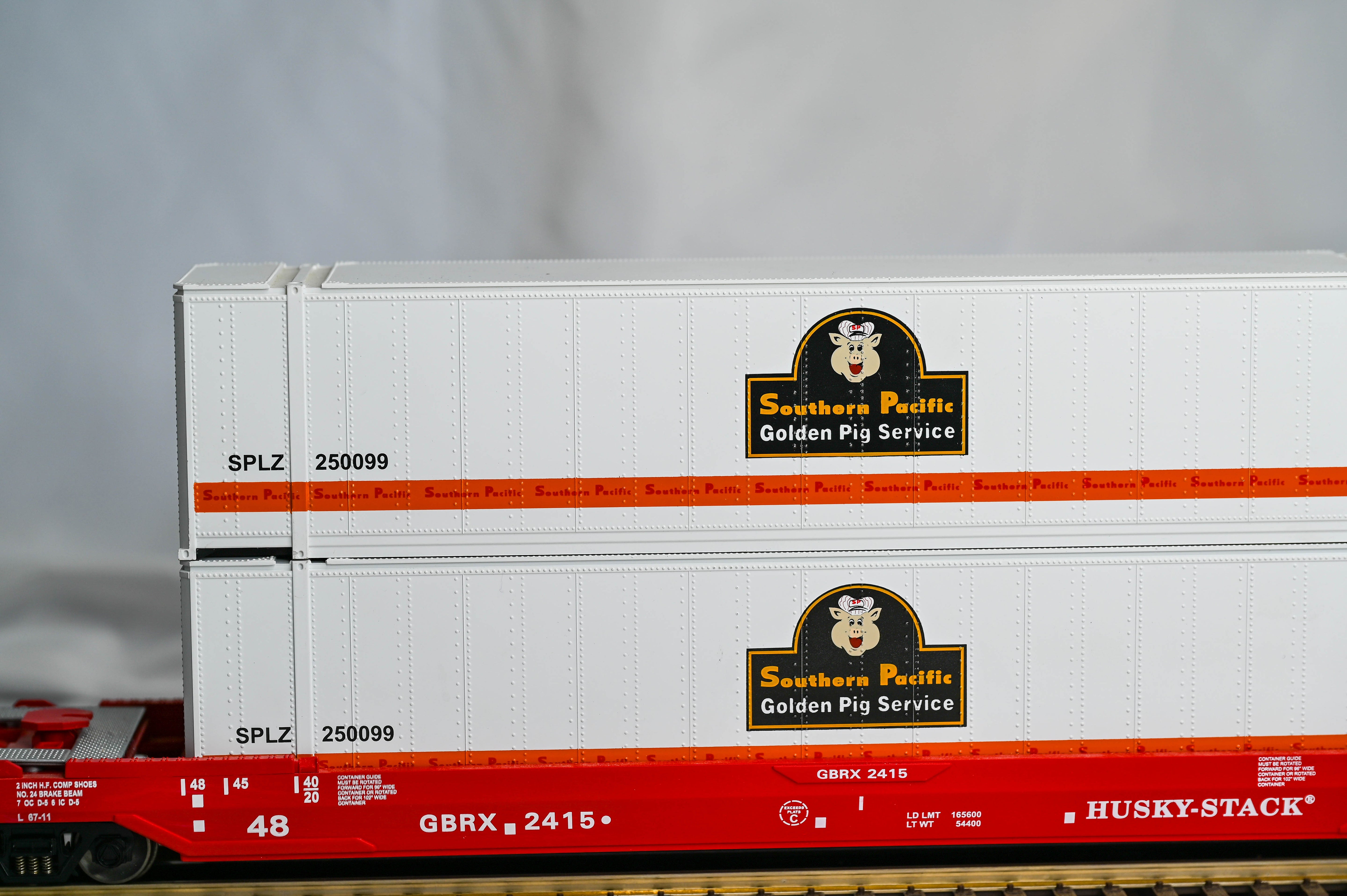 MTH Premier Husky Stack Car Southern Pacific | 2 Rail | O Scale