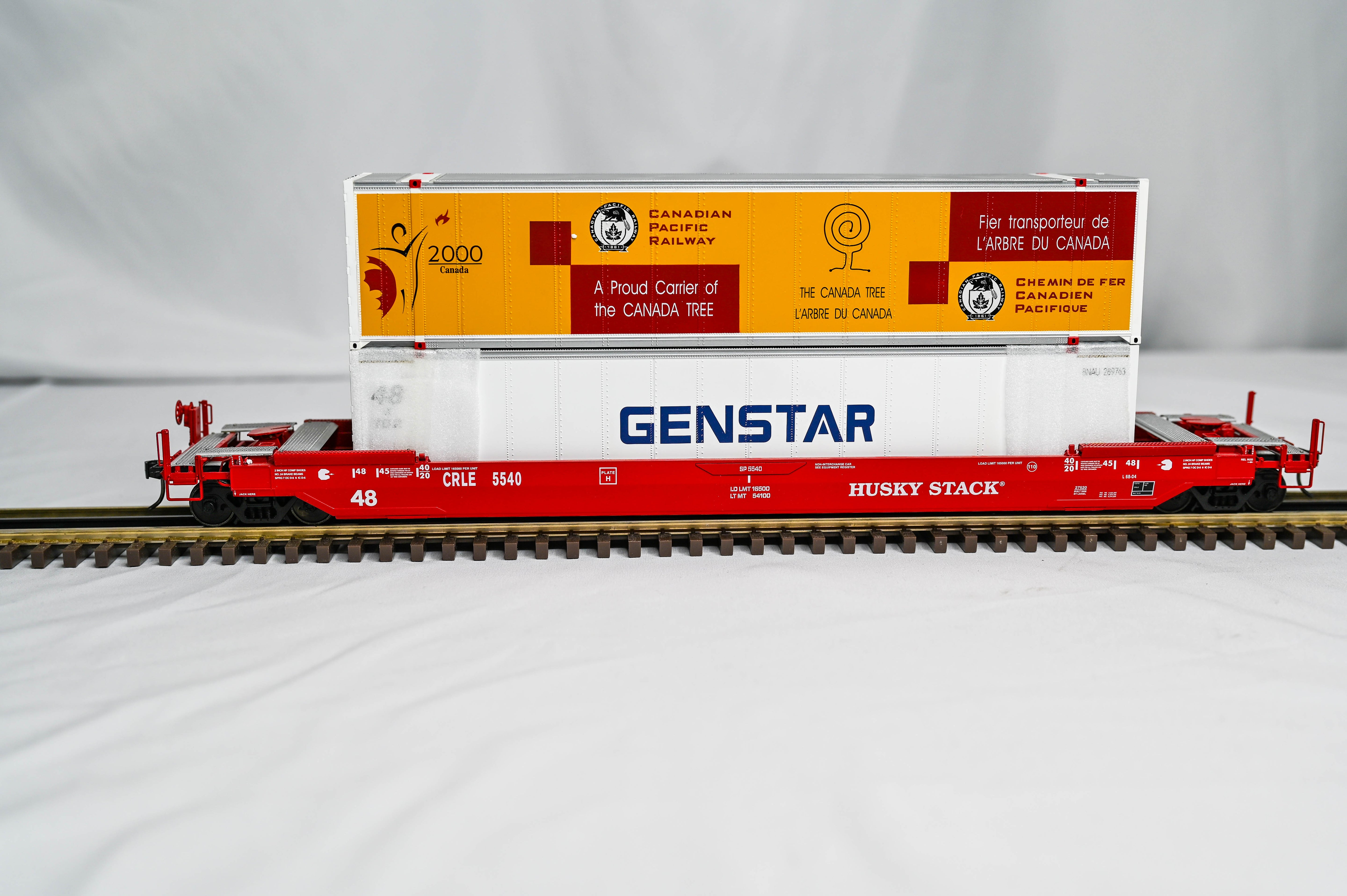 Lionel COE Rail Husky Stack Car #5540 | 2 Rail | 6-27520