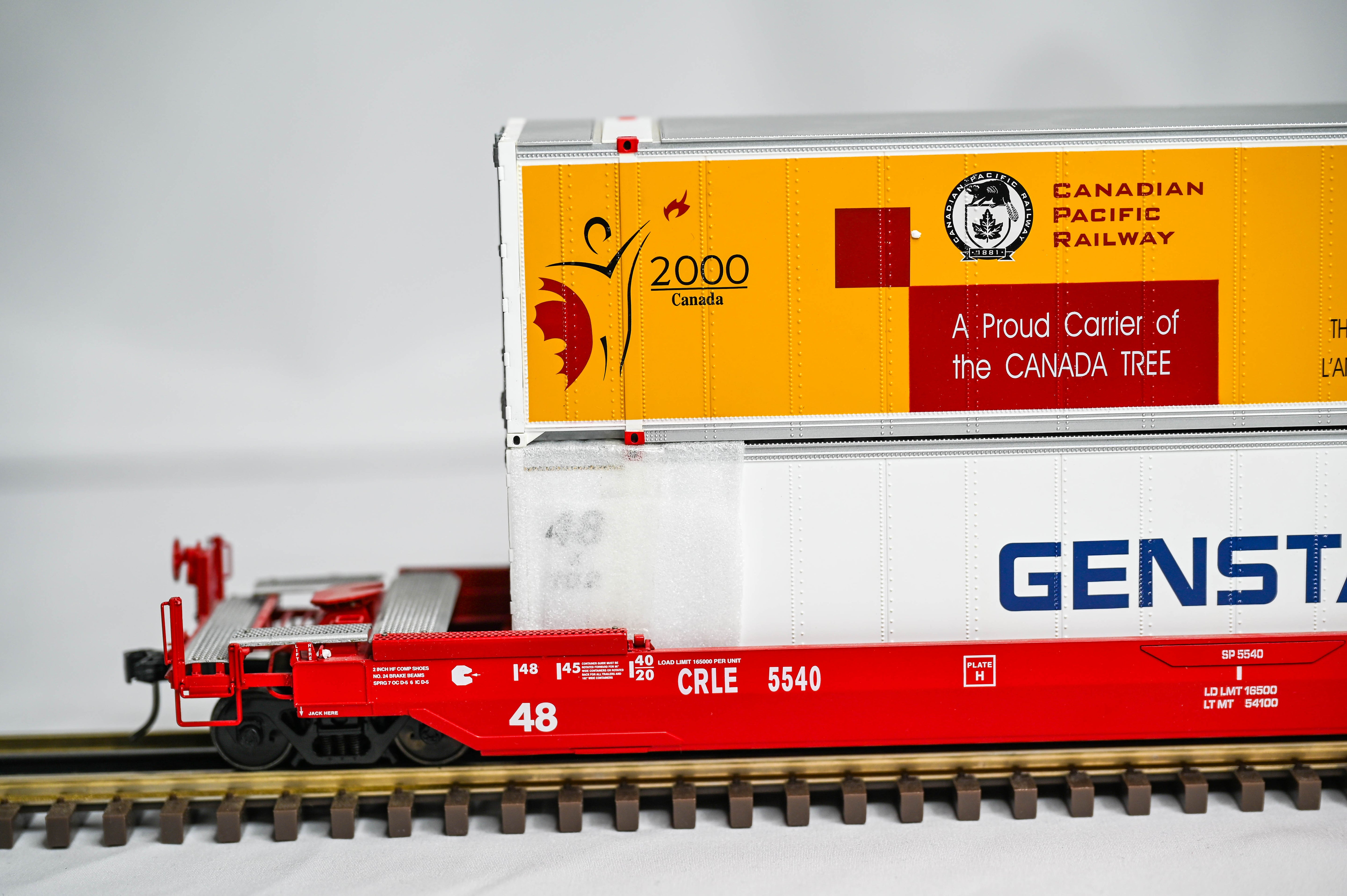 Lionel COE Rail Husky Stack Car #5540 | 2 Rail | 6-27520