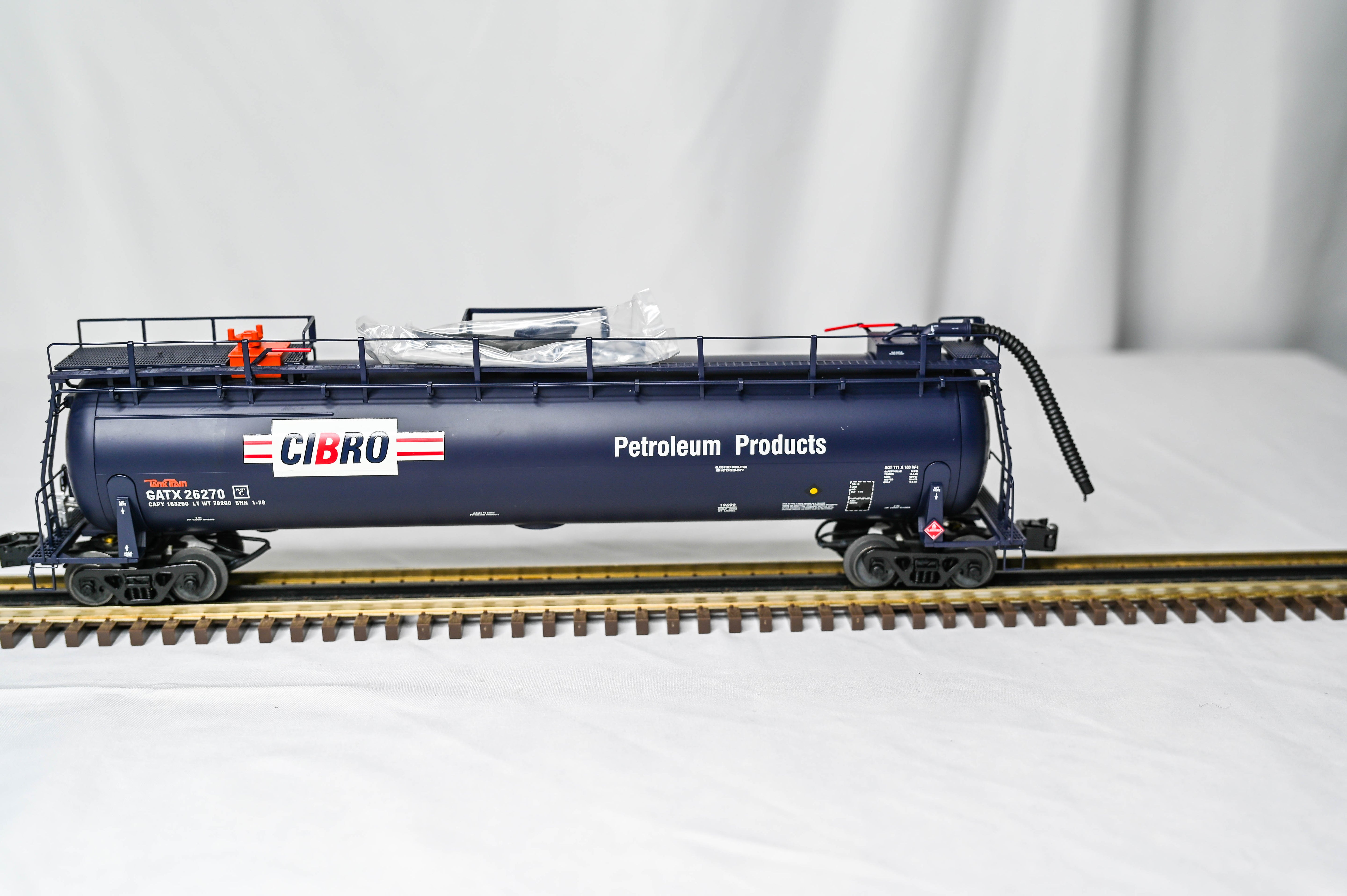 Lionel CIBRO Tank Train 3-Pack | A Car, Intermediate Car & B Car | O Gauge | 6-19689