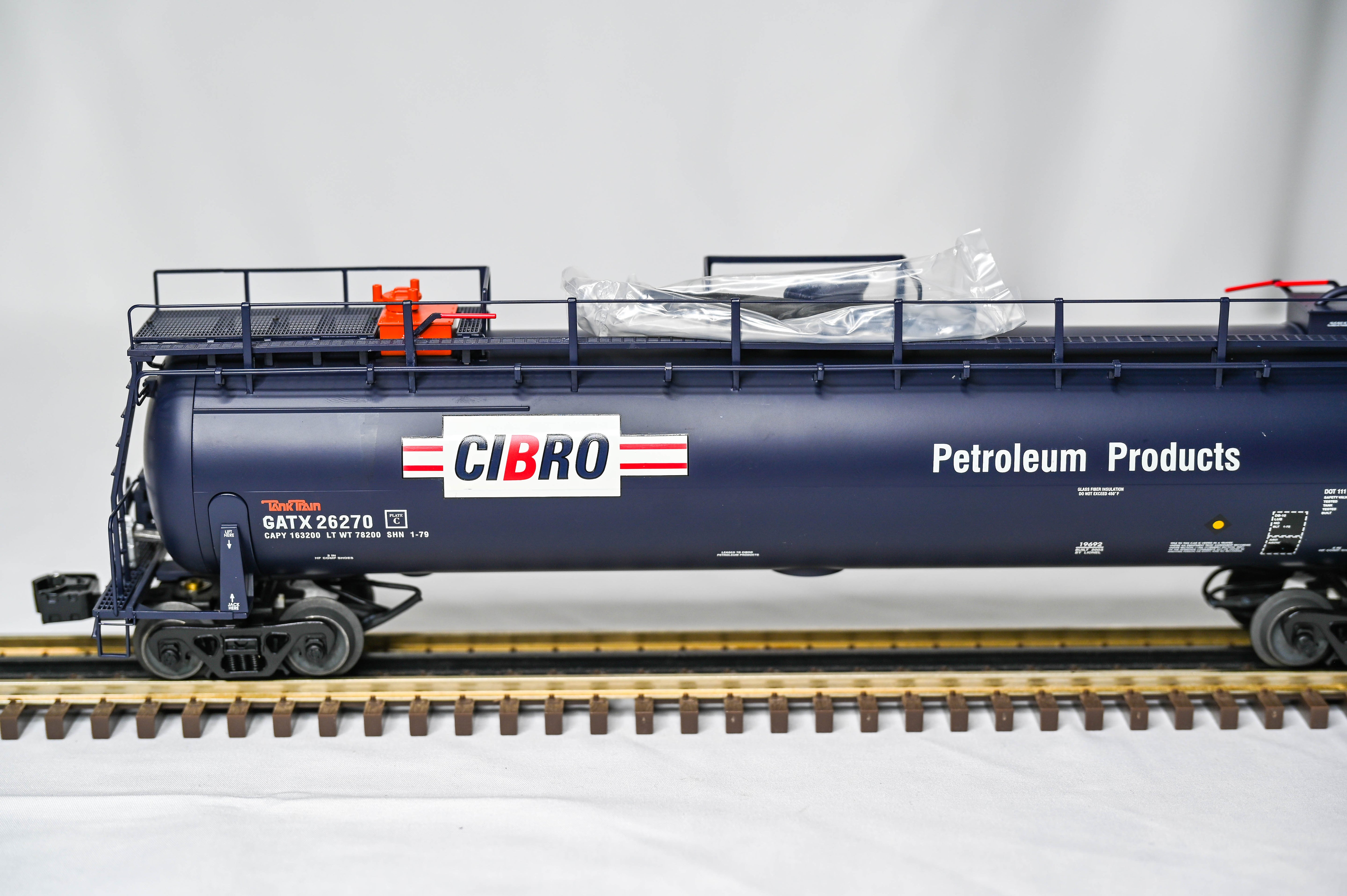 Lionel CIBRO Tank Train 3-Pack | A Car, Intermediate Car & B Car | O Gauge | 6-19689
