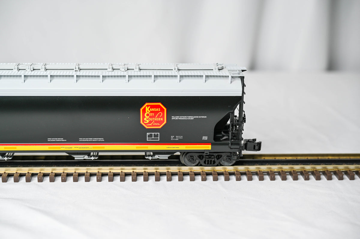 Lionel Kansas City Southern ACF 3-Bay Aluminum Hopper 3-Pack #286078 #286032 #286122 | O Scale | 6-27188