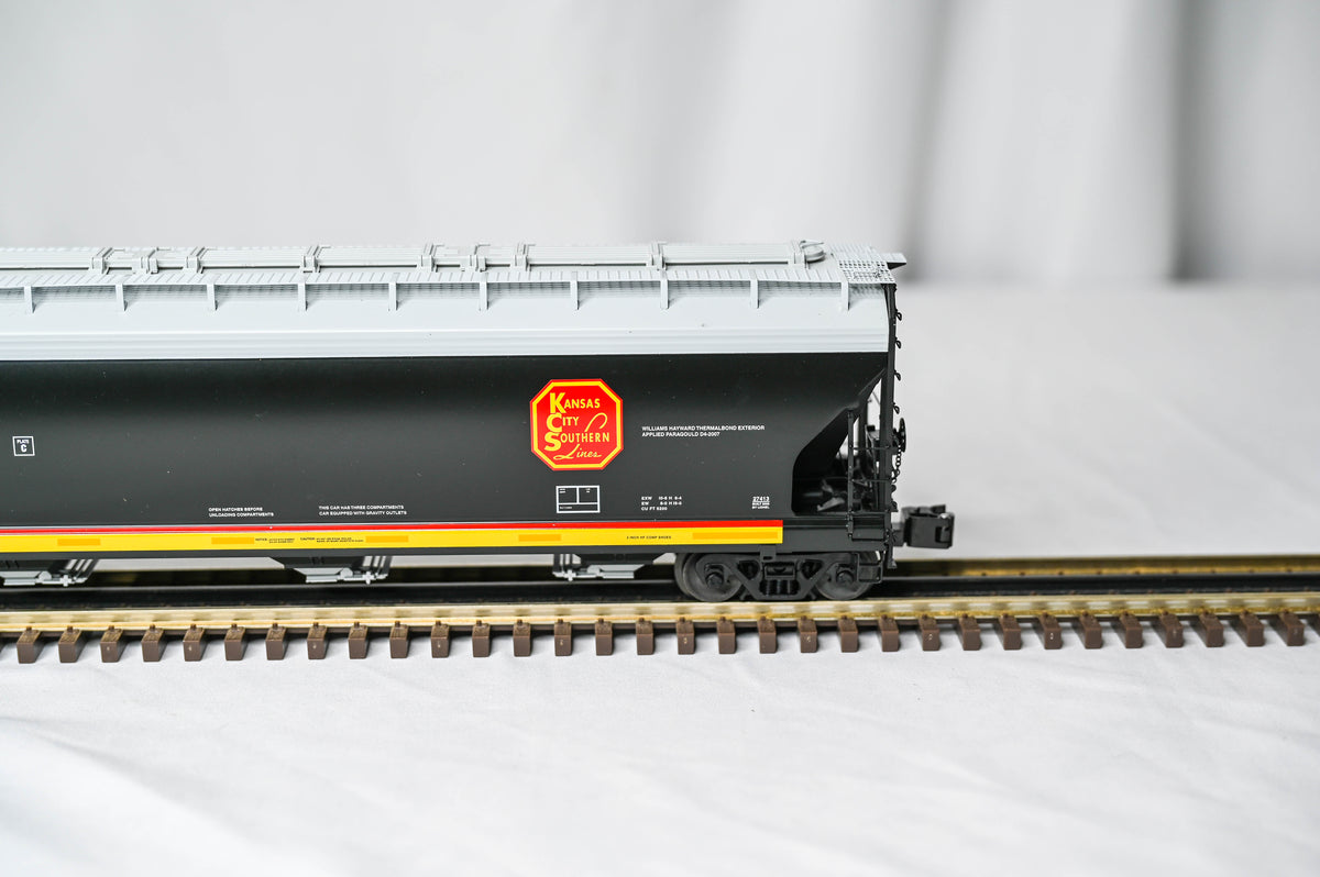 Lionel Kansas City Southern ACF 3-Bay Aluminum Hopper 3-Pack #286078 #286032 #286122 | O Scale | 6-27188