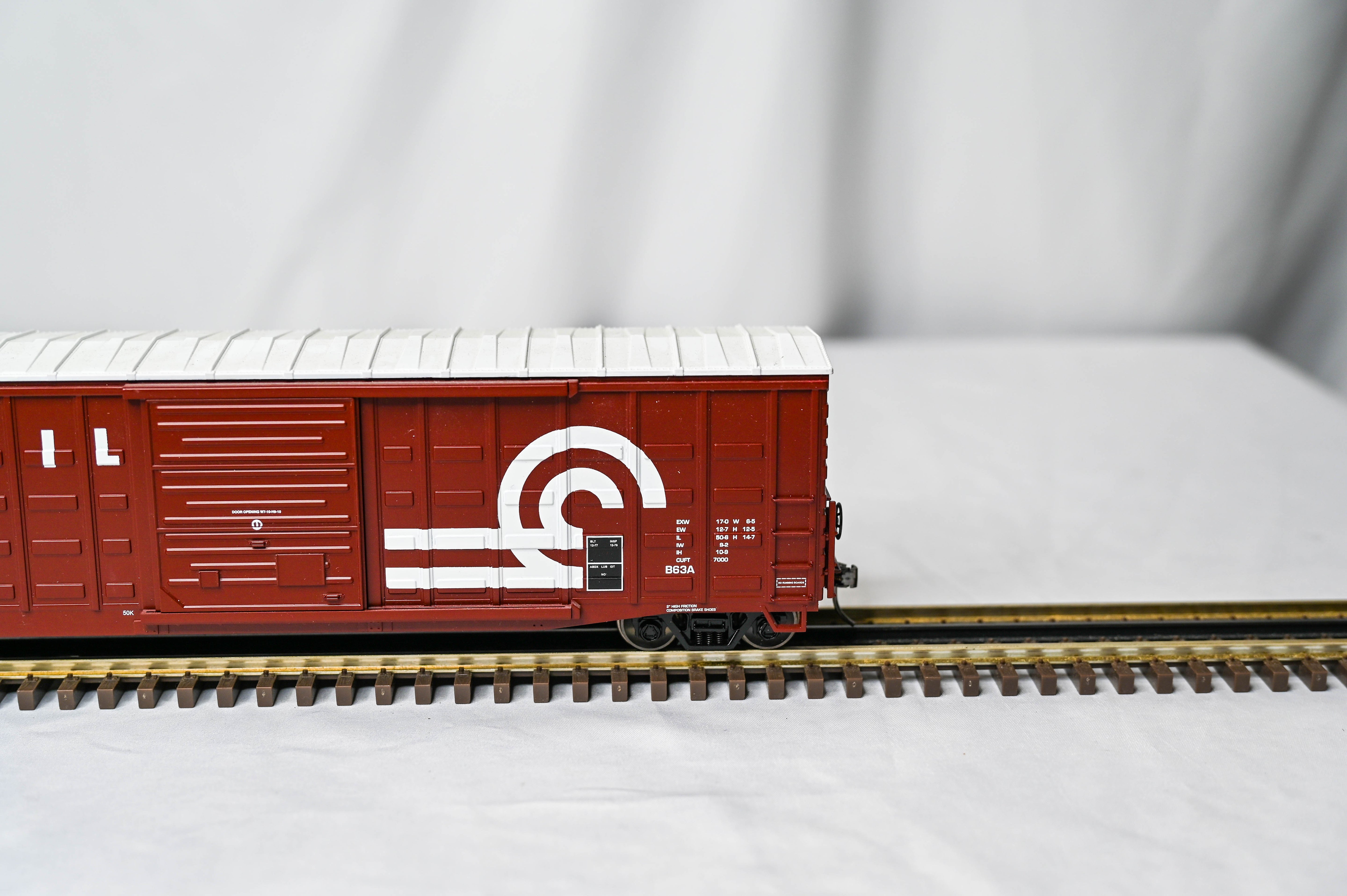 MTH Premier Conrail 50' Waffle Box Car #223110 | O Scale | 2 Rail | 20-93336