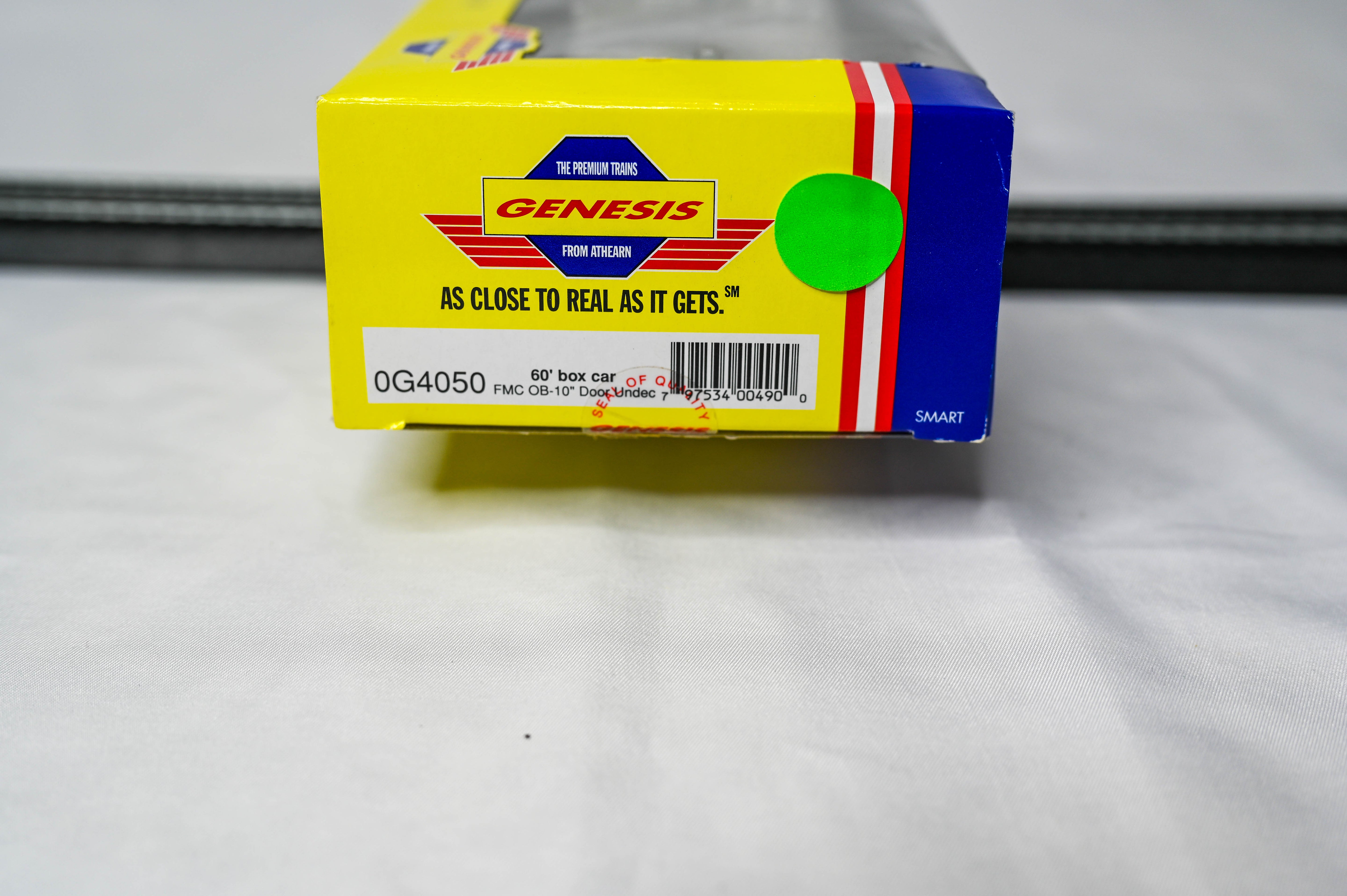 Athearn Undecorated 60' Box Car - FMC OB-10' Door | HO Scale | 0G4050