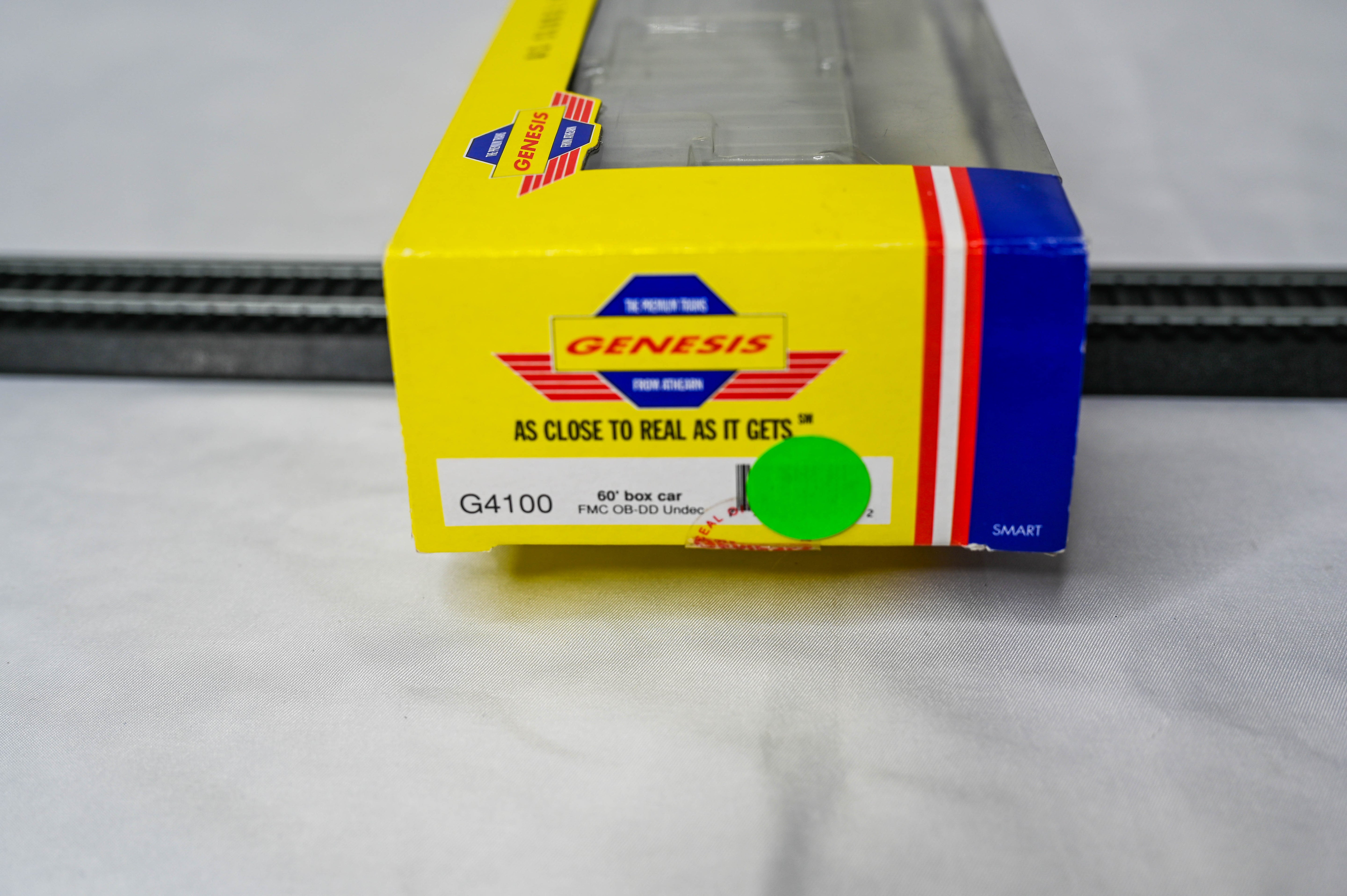 Athearn Undecorated 60' Box Car - FMC OB-DD | HO Scale | G4100