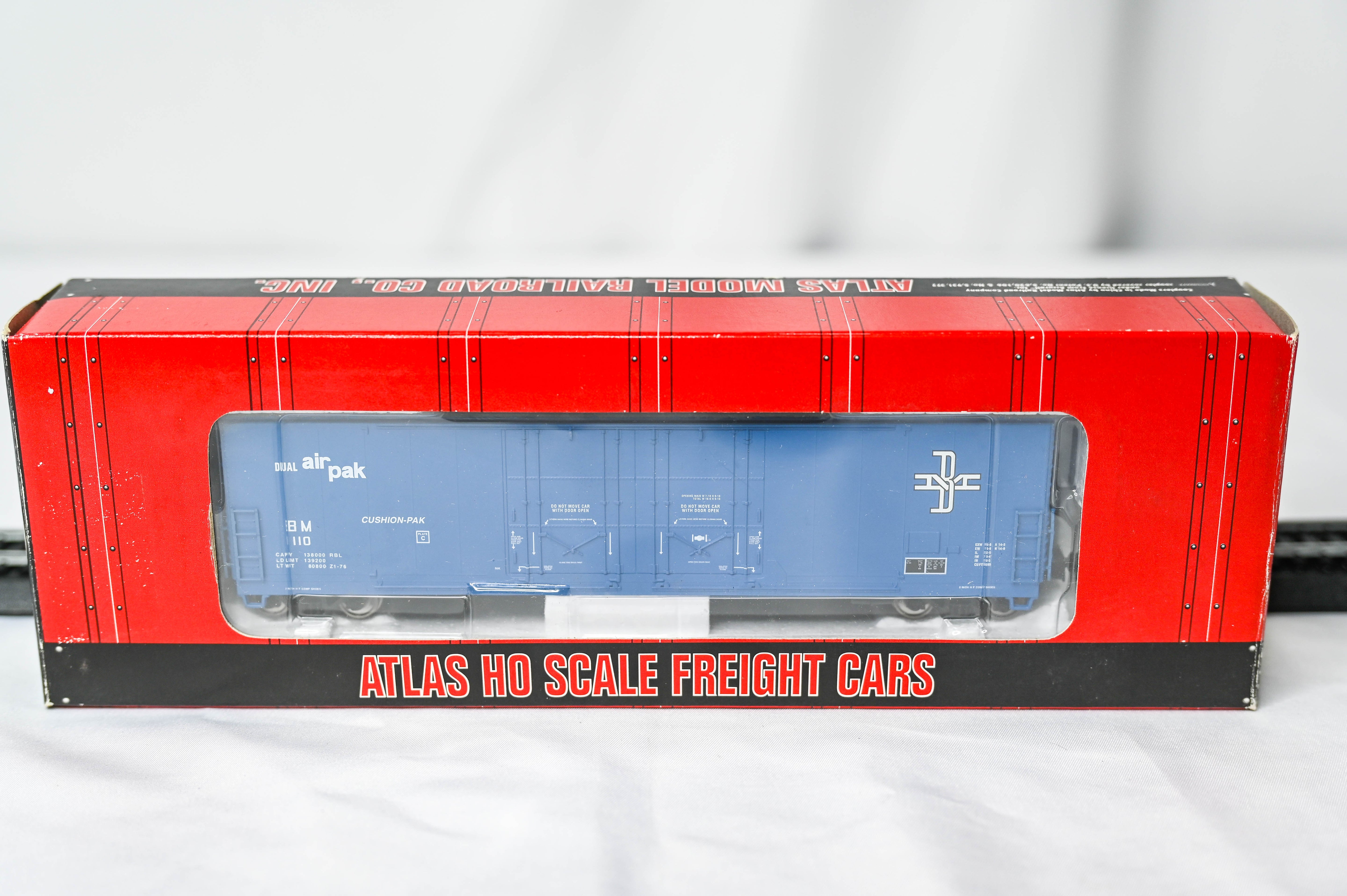 Atlas Boston & Maine Evans Double Plug Door Box Car #110 | HO Scale | 1755-5