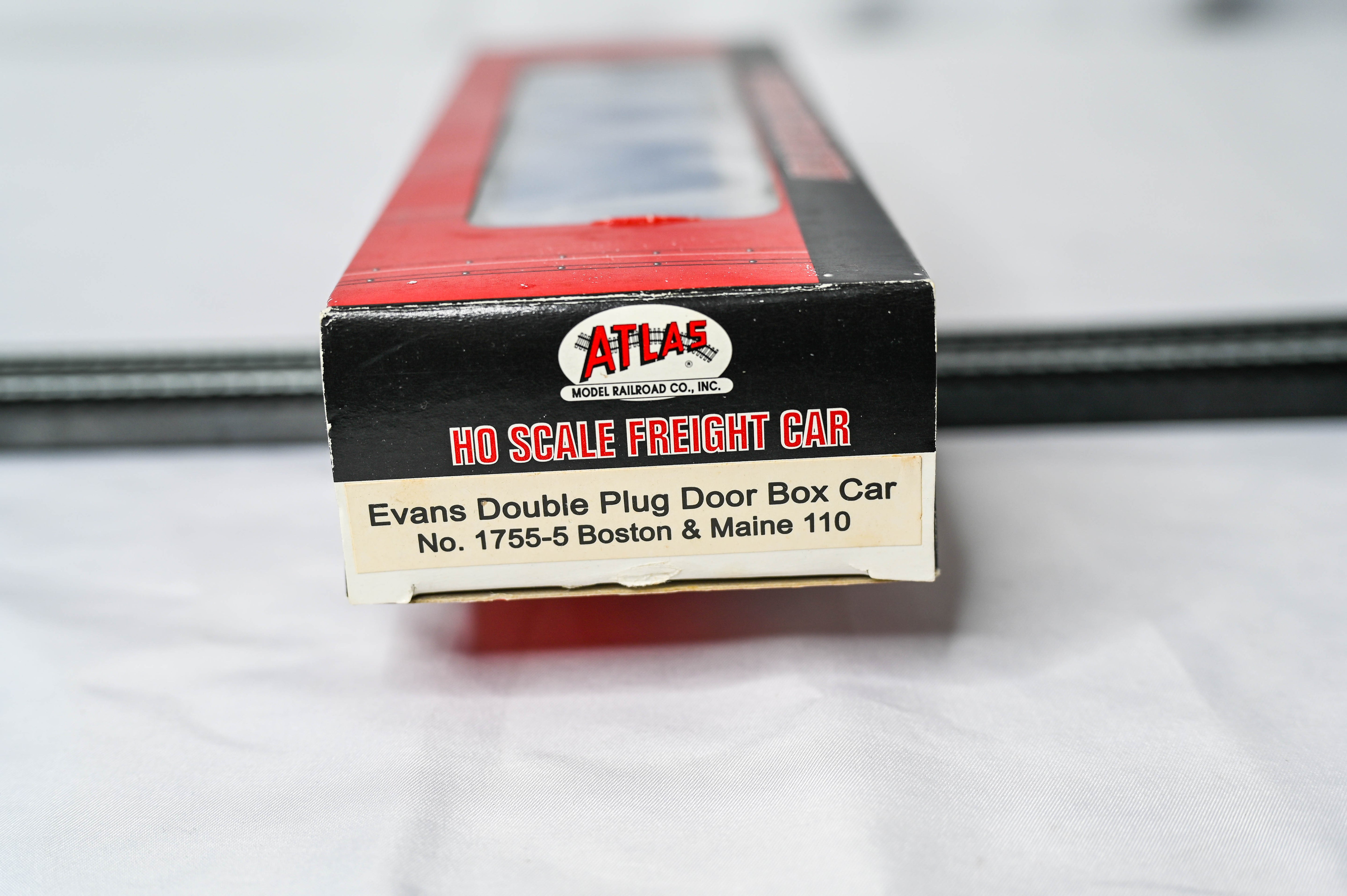 Atlas Boston & Maine Evans Double Plug Door Box Car #110 | HO Scale | 1755-5