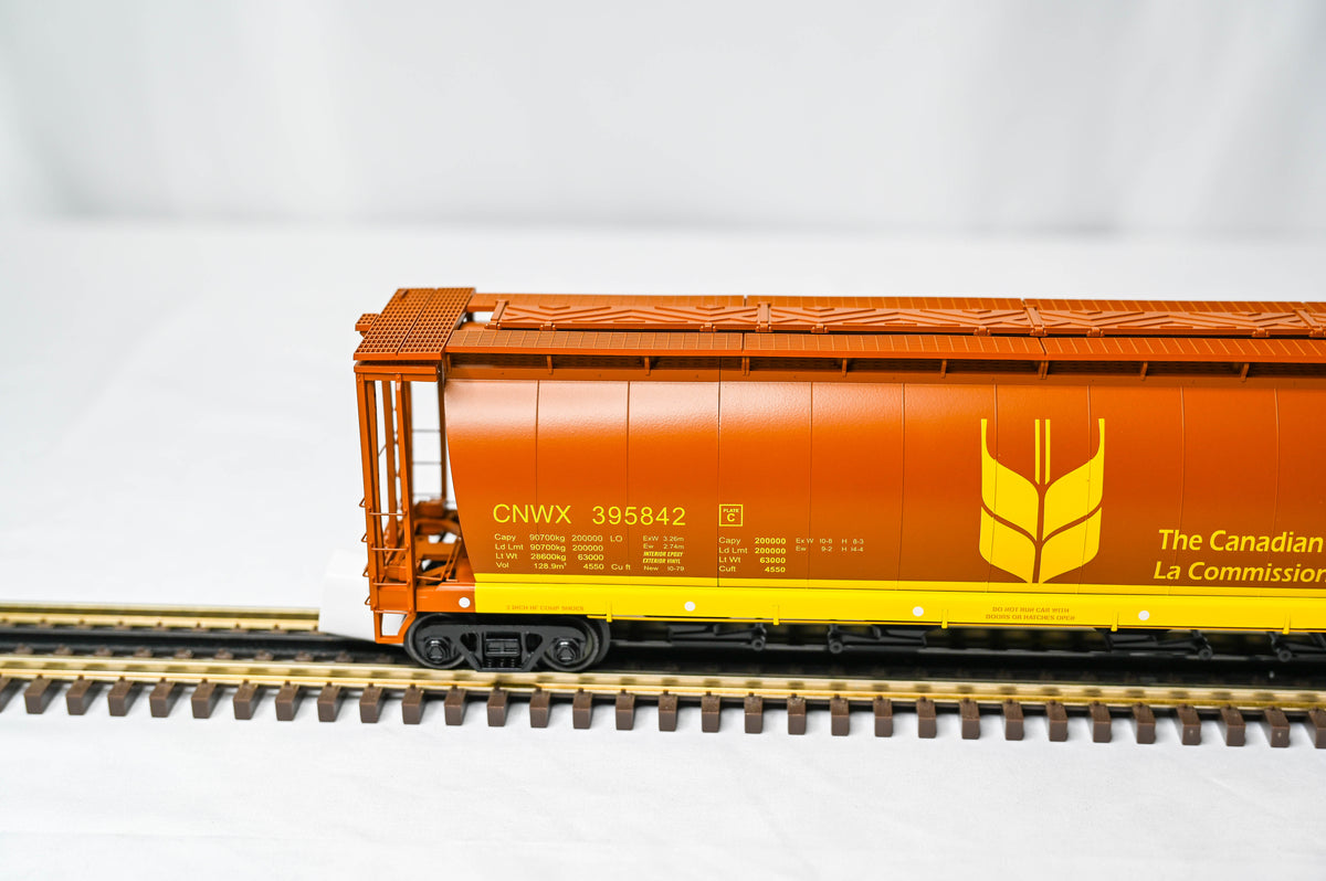MTH Premier Canadian Wheat 100-Ton Covered Hopper Car #395842 | O Scale | 20-97995