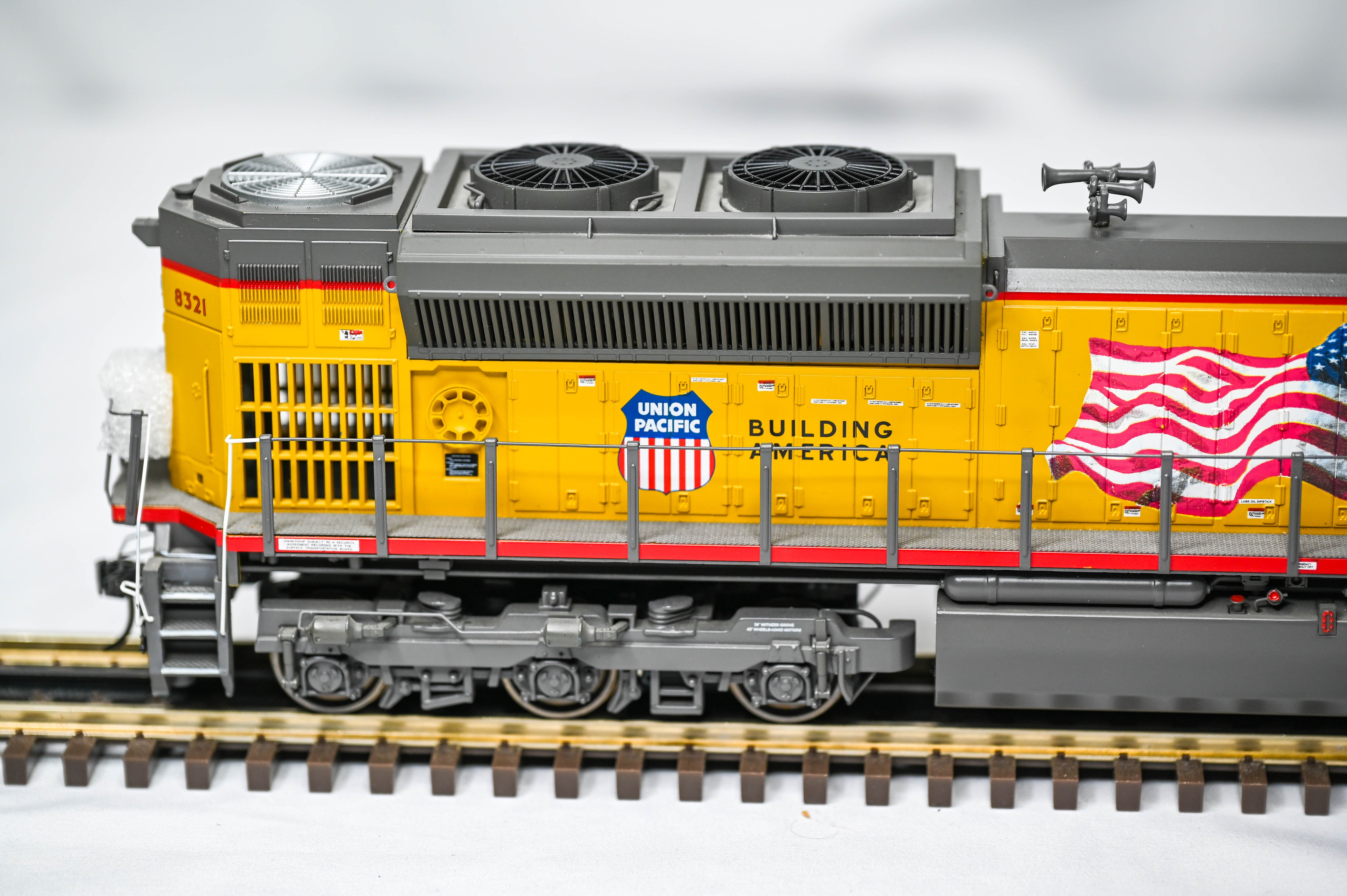 MTH Premier Union Pacific SD70ACe Diesel Engine w/ Proto-Sound 2.0 (Scale Wheels) #8321 | O Scale | 2 Rail | 20-2774-2