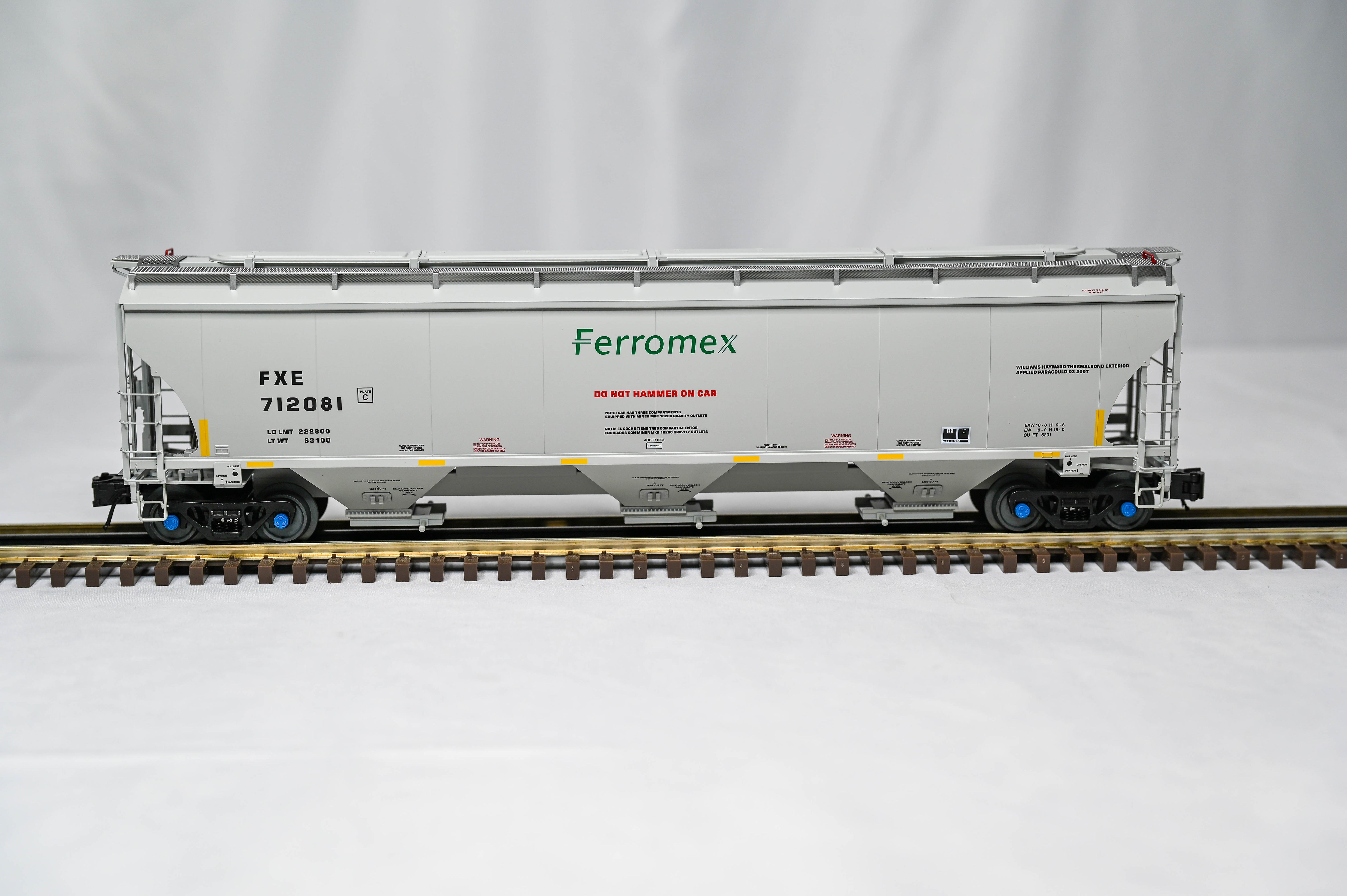Atlas O Master Ferromex Trinity 5161 Covered Hopper | 3-Rail | O Scale