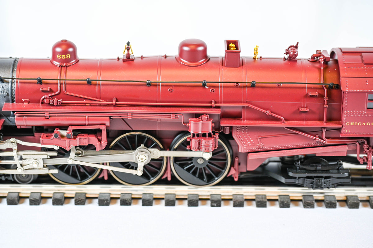 Lionel Chicago & Alton Limited Steam Passenger Set + 2 Pk Passengers cars | O Scale | 6-31704