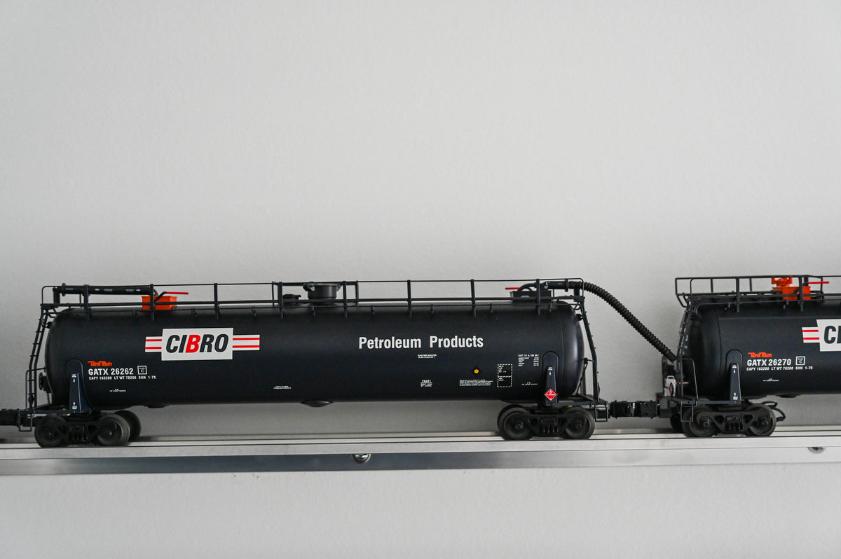Lionel CIBRO TankTrain Intermediate 3-Pack | O Gauge | 6-19689