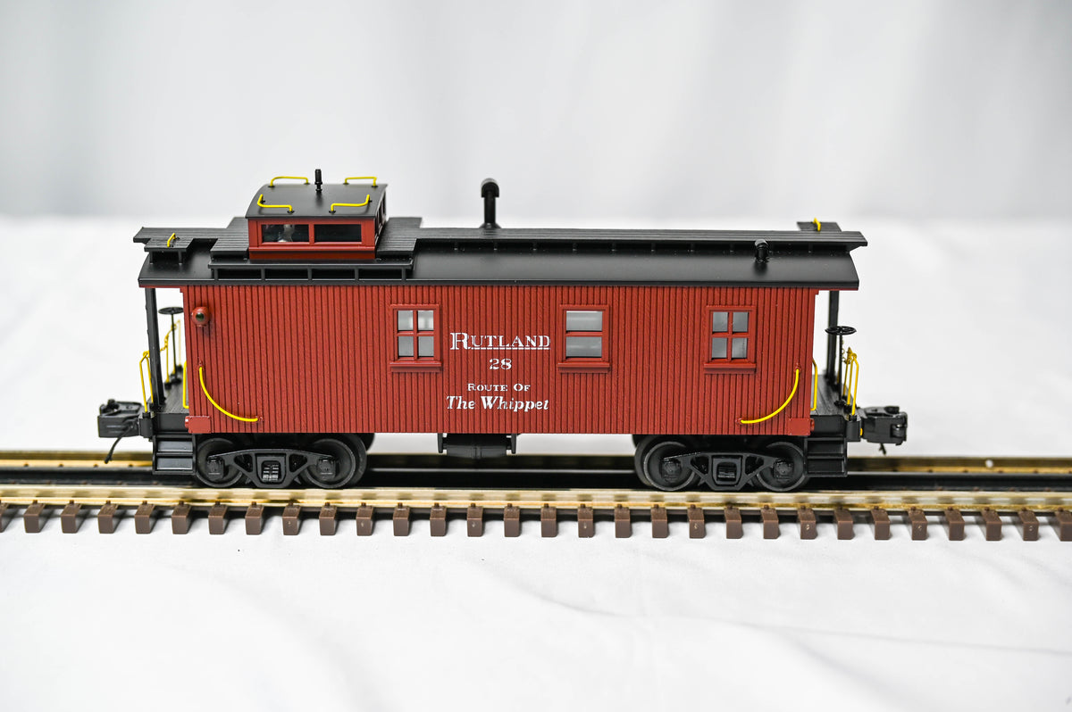 MTH Premier Rutland 35' Woodsided Caboose #28 | O Scale | 20-91796