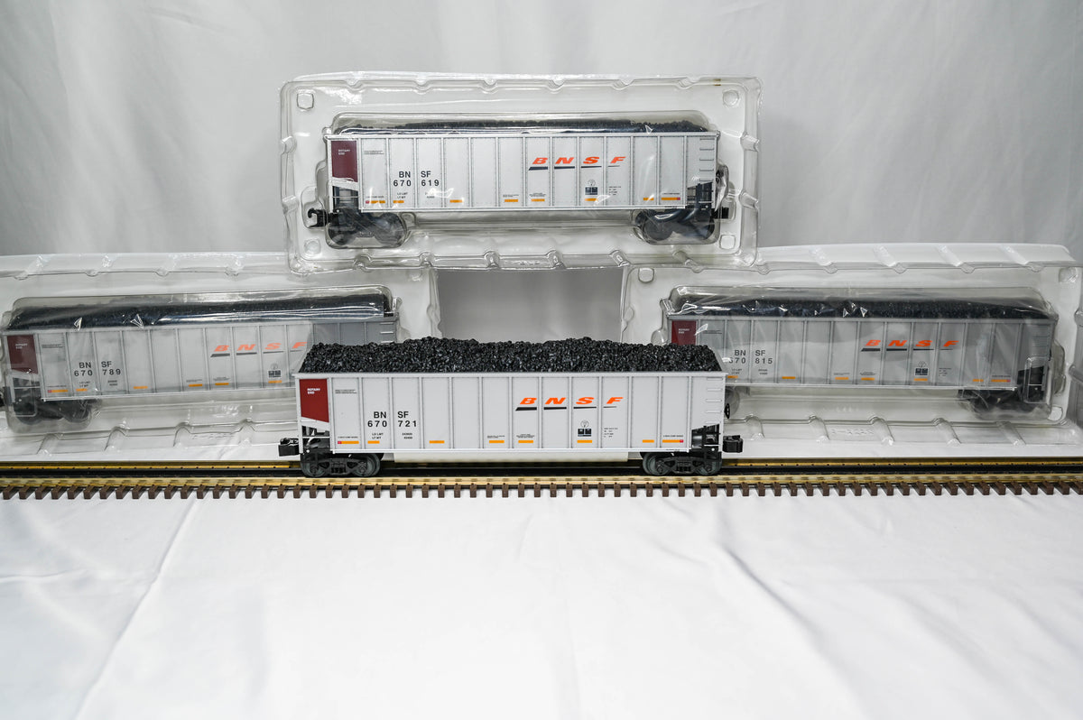 Lionel BNSF Rotary Gondola 4 Pack | O Scale