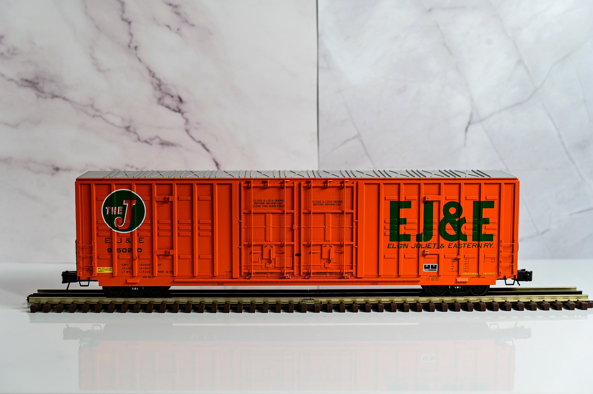 Atlas Elgin Joliet & Eastern Berwick 60’ Hy-Cube Box Car #95020 | Premier | O Scale