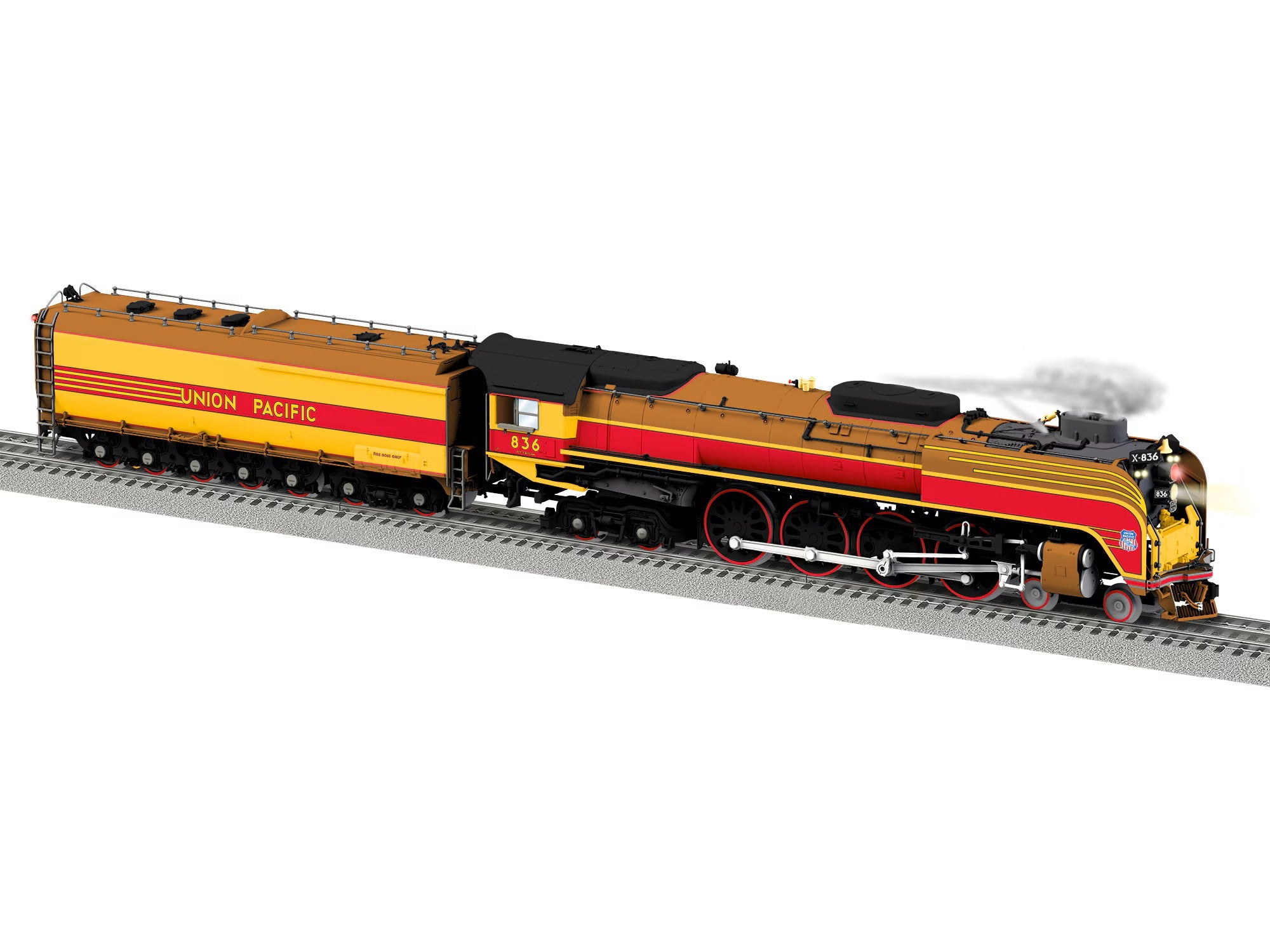 Lionel Union Pacific FEF-3 Steam Hotdog Locomotive #836 - Challenger Scheme