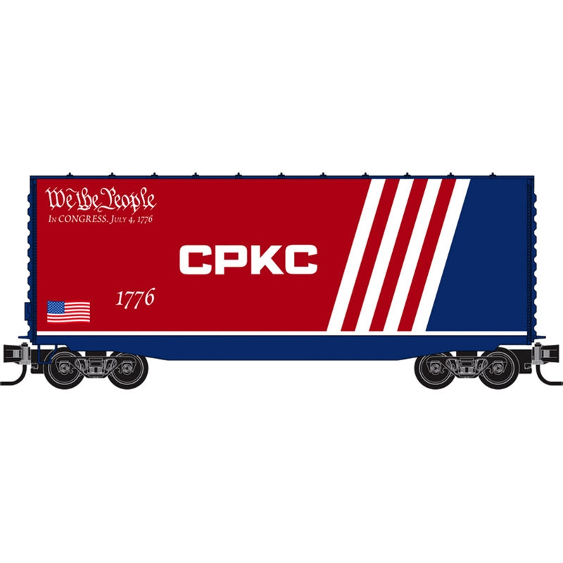 N Micro-Trains 40' Smooth Side Hy-Cube Box Car CPKC #1776 | N Scale
