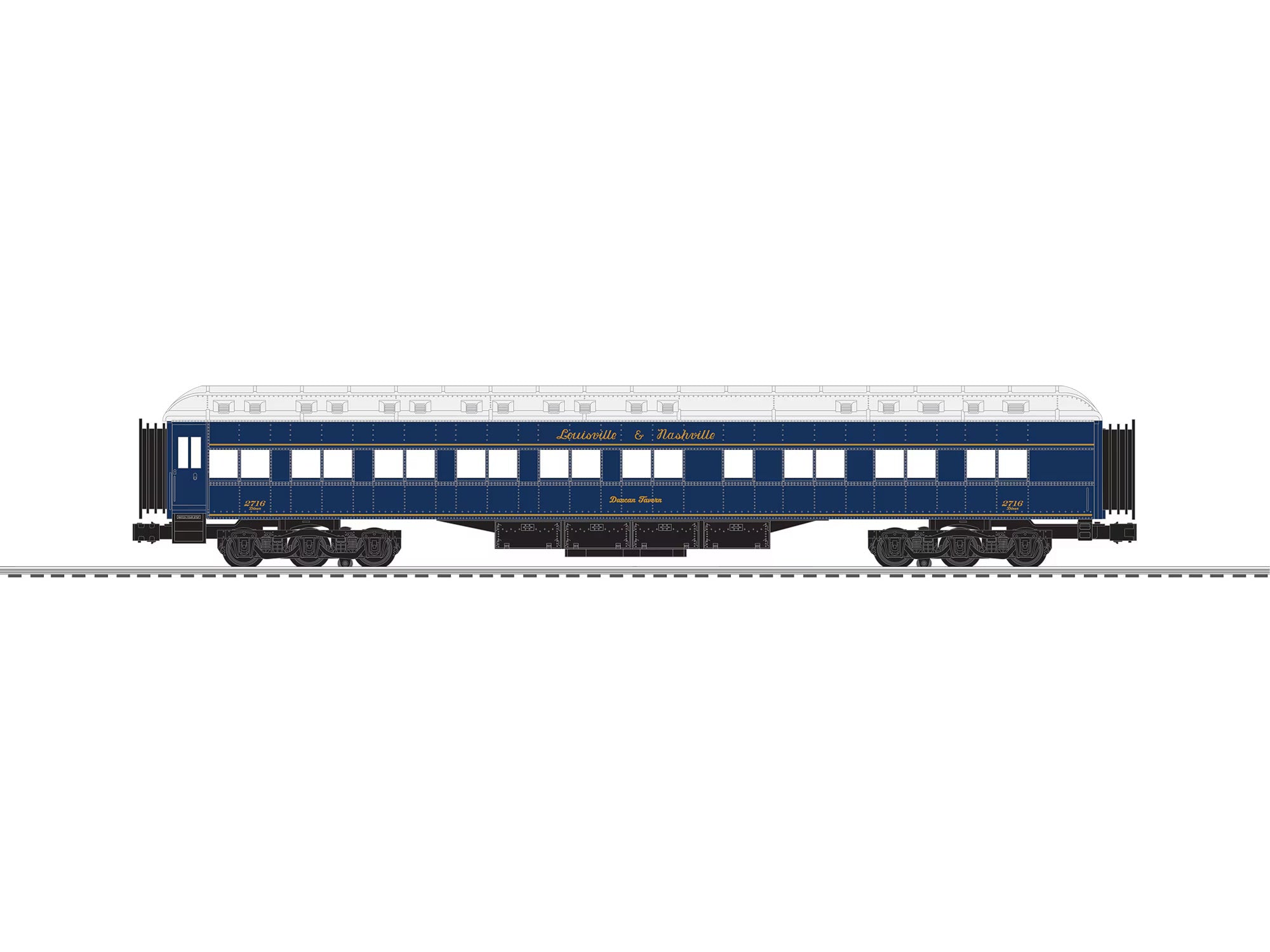 Louisville & Nashville 18" StationSounds Diner | O Scale