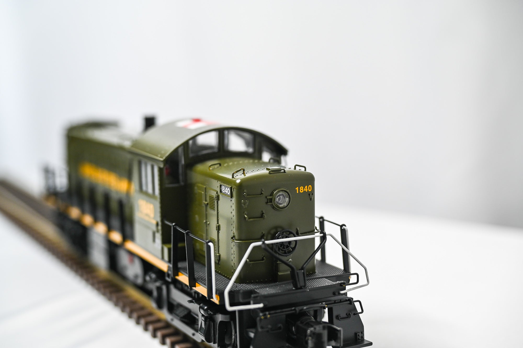 MTH RailKing Alco RS-1 Diesel Engine – U.S. Army #1840 |O Scale|