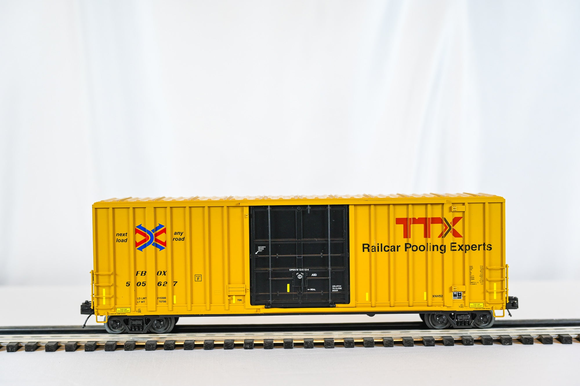 MTH TTX 50’ High Cube Box Car #505627 | O Scale