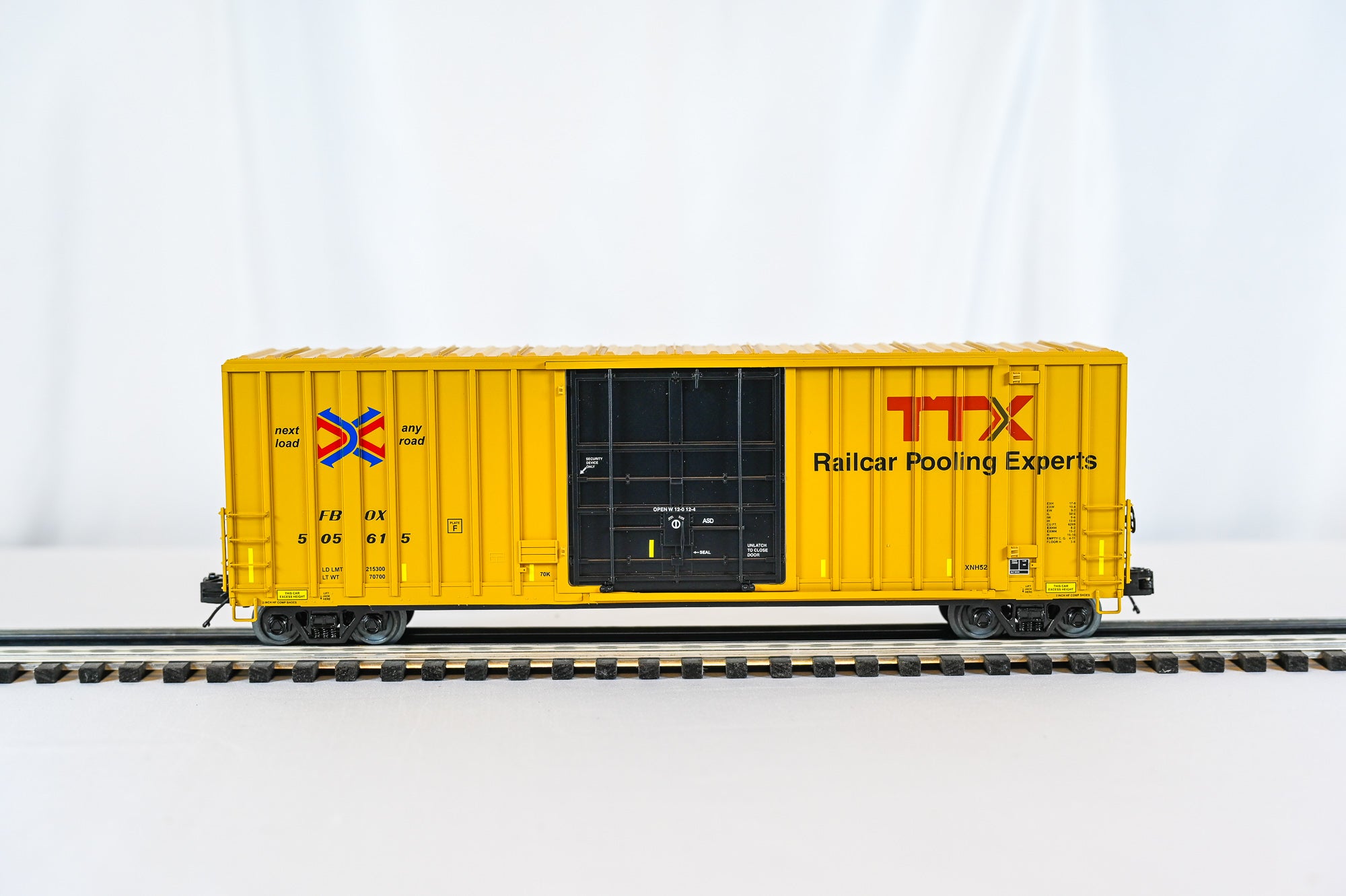 MTH TTX 50’ High Cube Box Car #505615 | O Scale