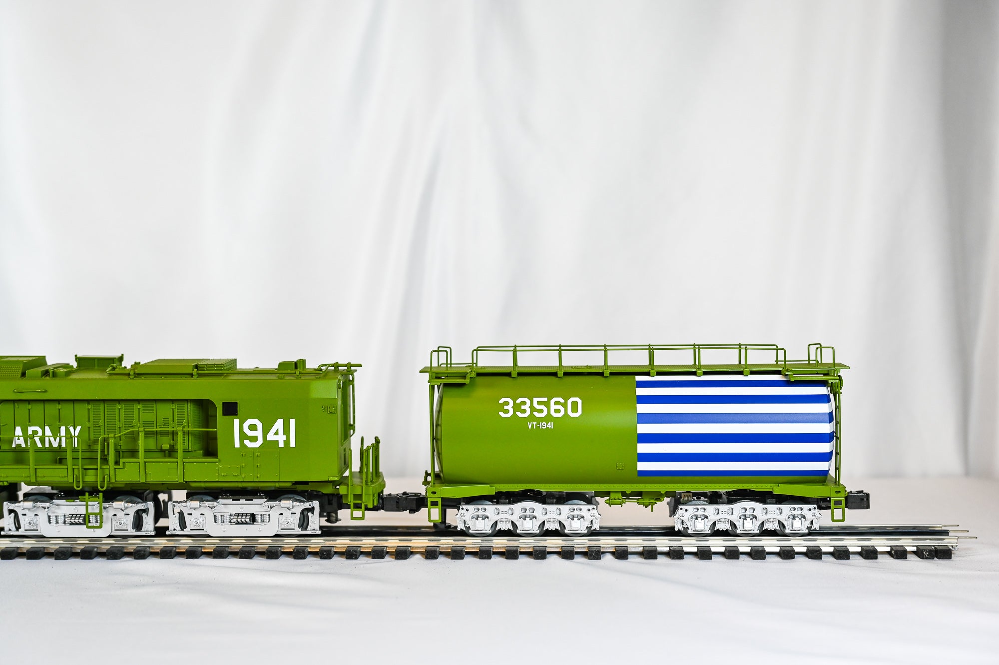 LIONEL US DEPARTMENT OF DEFENSE #1941 VERANDA TURBINE | LEGACY | O SCALE