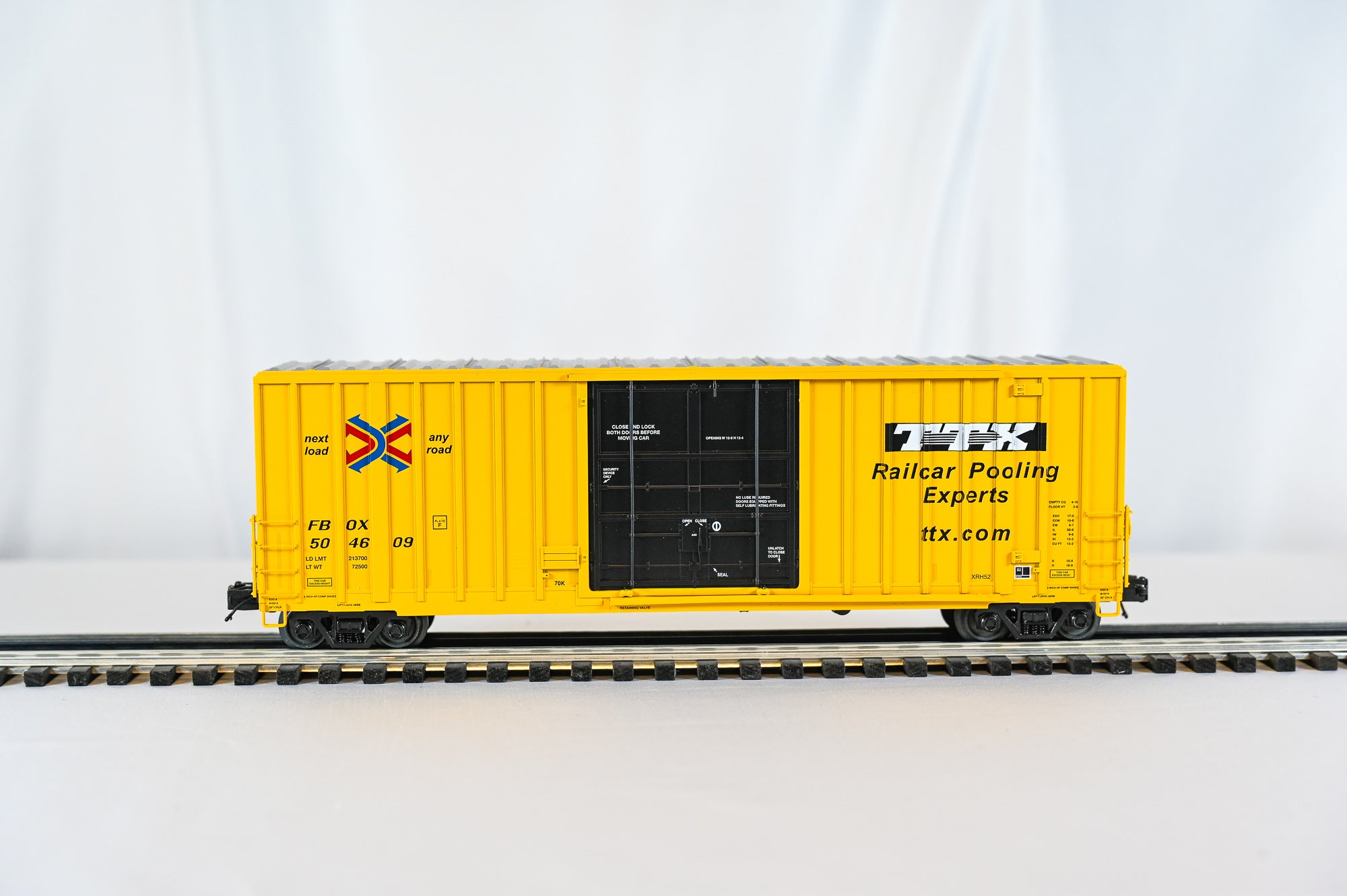 Atlas TTX 50’ Gunderson Boxcar #504609 | Premier | O Scale