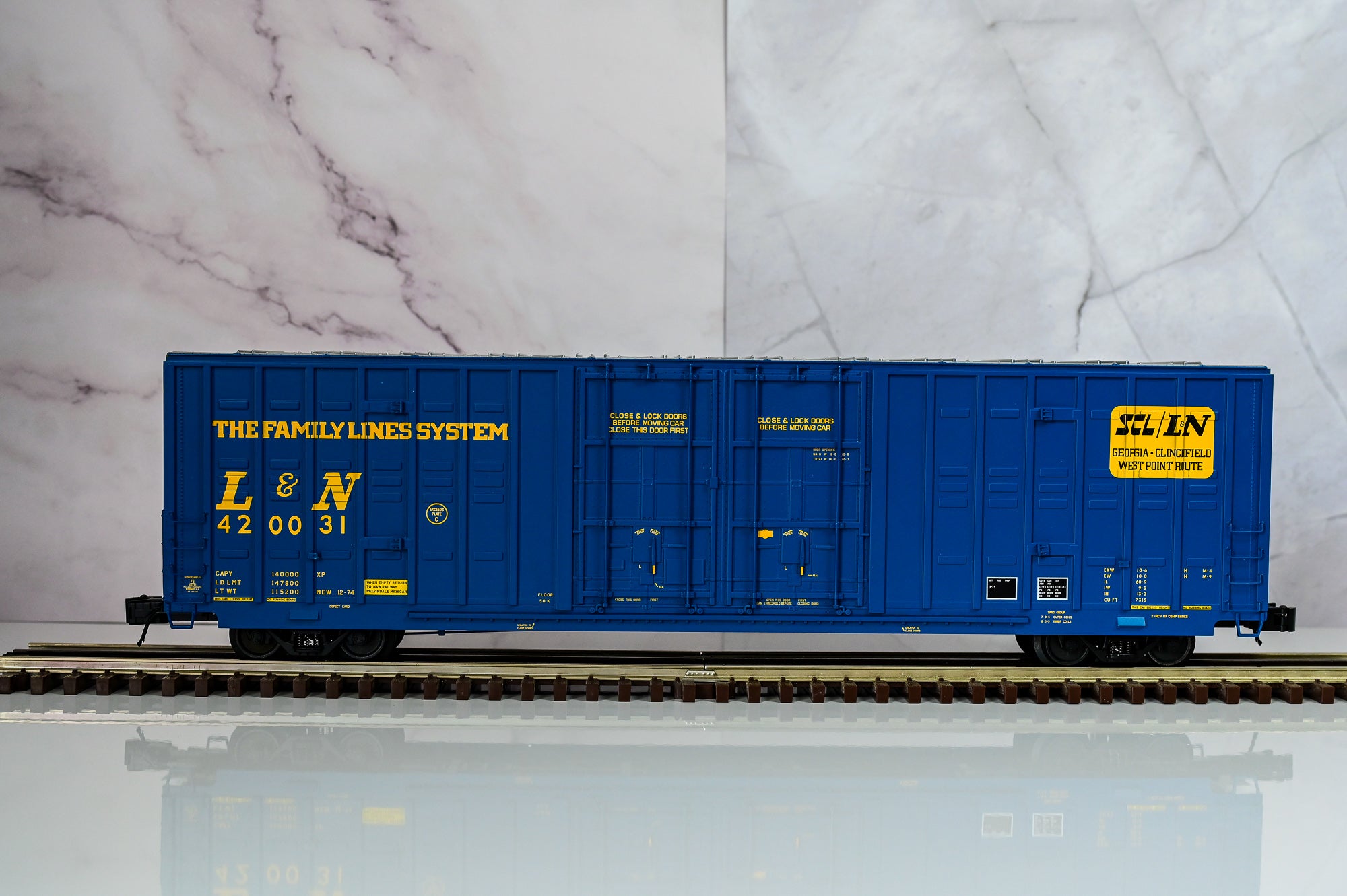 Atlas Louisville & Nashville Berwick 60’ Hy-Cube Box Car #420031 | Premier | O Scale
