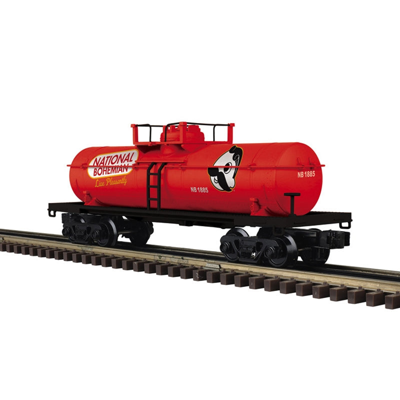 ATLAS O INDUSTRIAL TANK CAR  | National Bohemian | O Scale