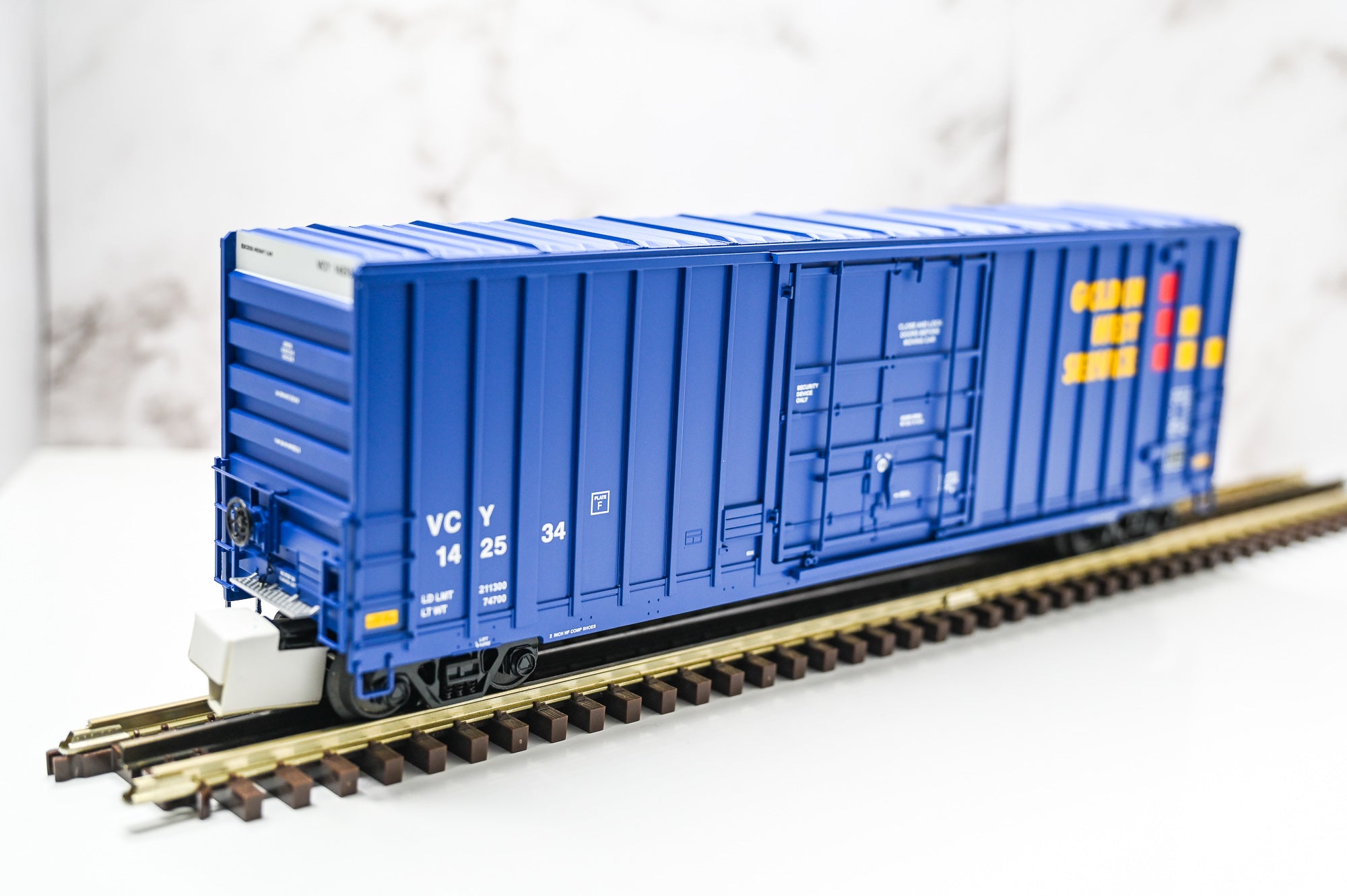 MTH Golden West Service 50 Foot High Cube Boxcar 142534 | Premier | O Scale