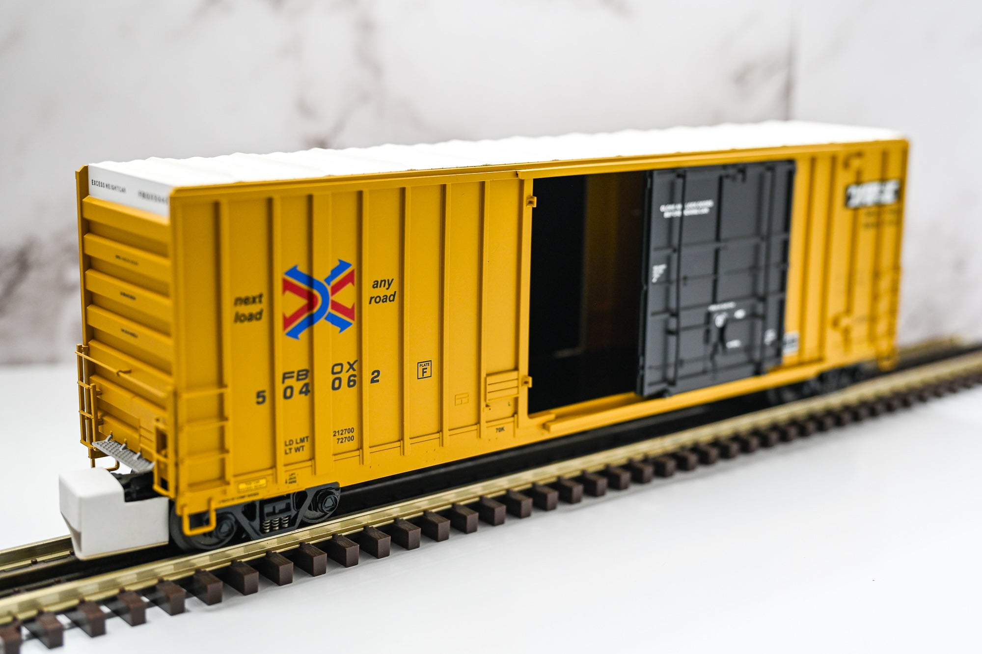 MTH TTX #504062 50’ High Cube Boxcar | Premier | O Scale