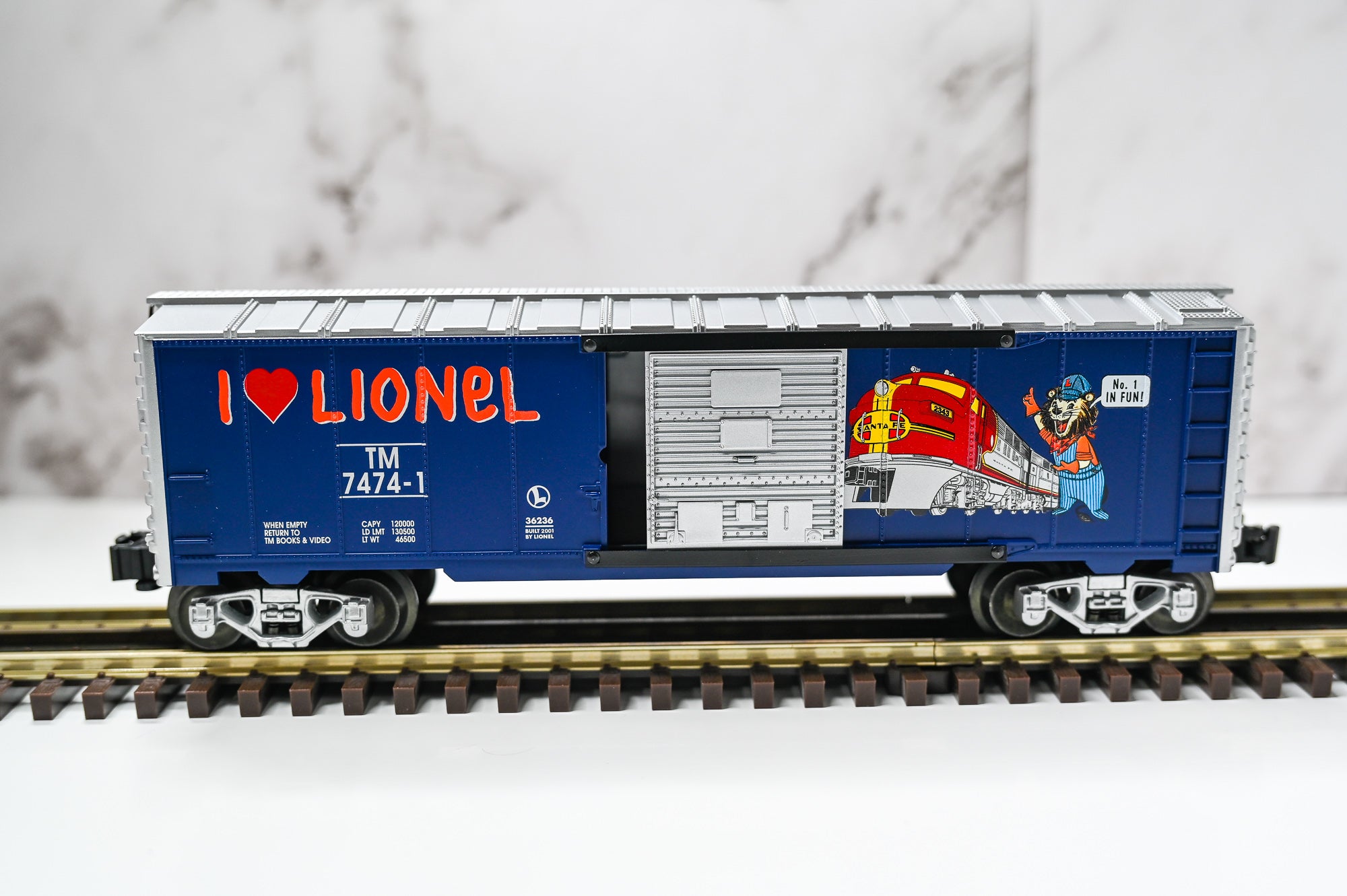 Lionel Tom McComas I Love Lionel Boxcar | Traditional | O Scale