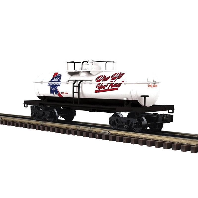ATLAS O INDUSTRIAL TANK CAR  | Pabst Blue Ribbon | O Scale