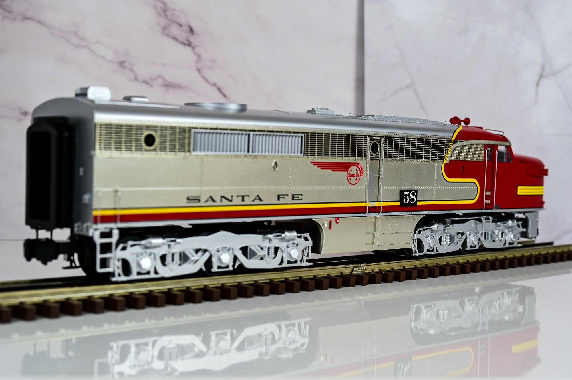 Lionel Santa Fe PA AA #58L-B & Superbass PB #58A | LEGACY | O Scale