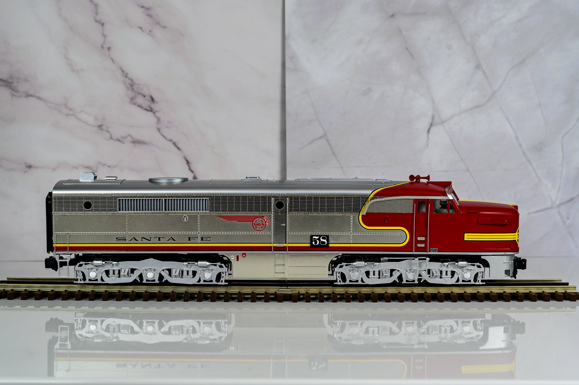 Lionel Santa Fe PA AA #58L-B & Superbass PB #58A | LEGACY | O Scale