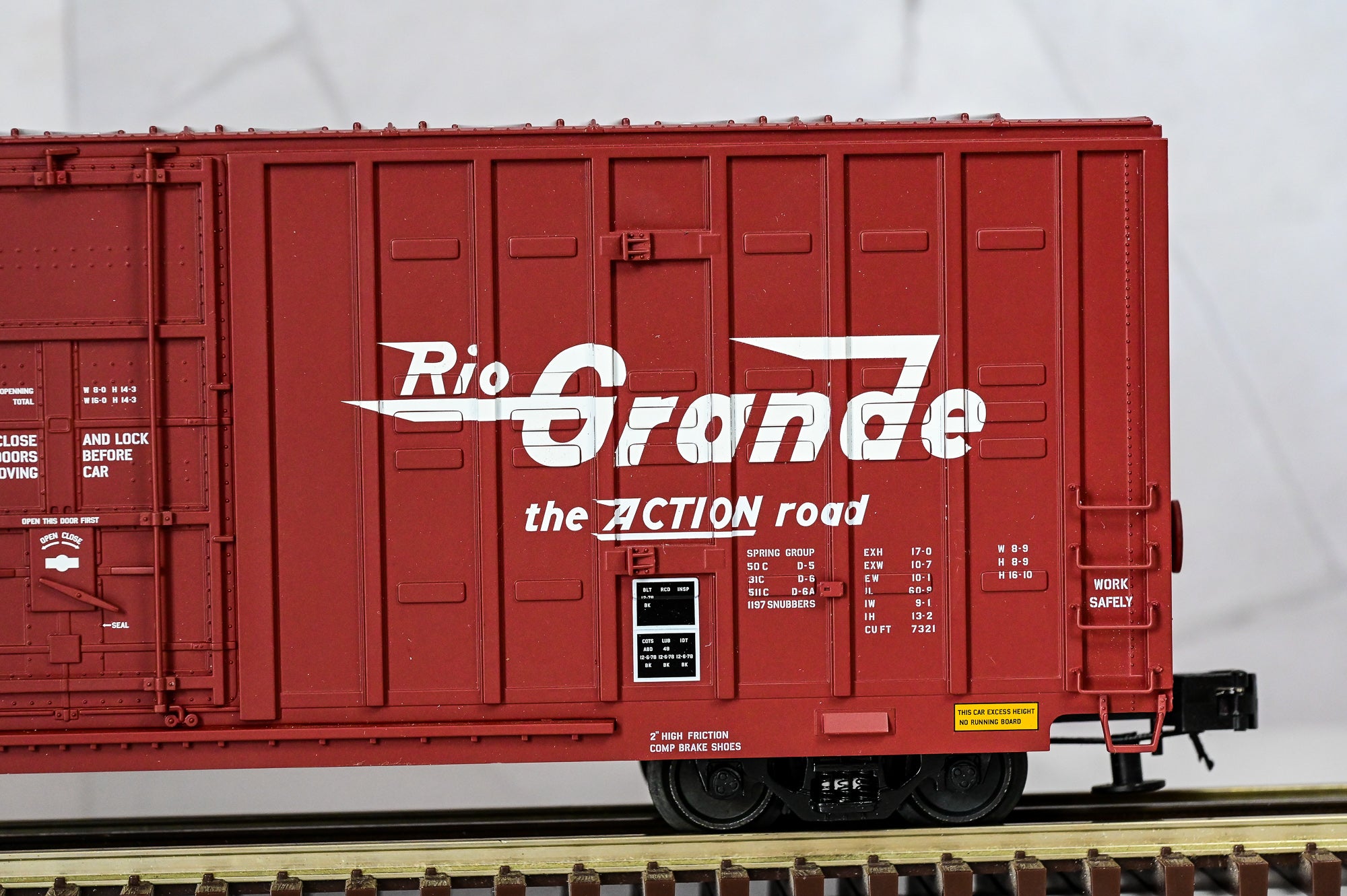 Atlas Rio Grande Berwick 60’ Boxcar #63888 | Premier | O Scale