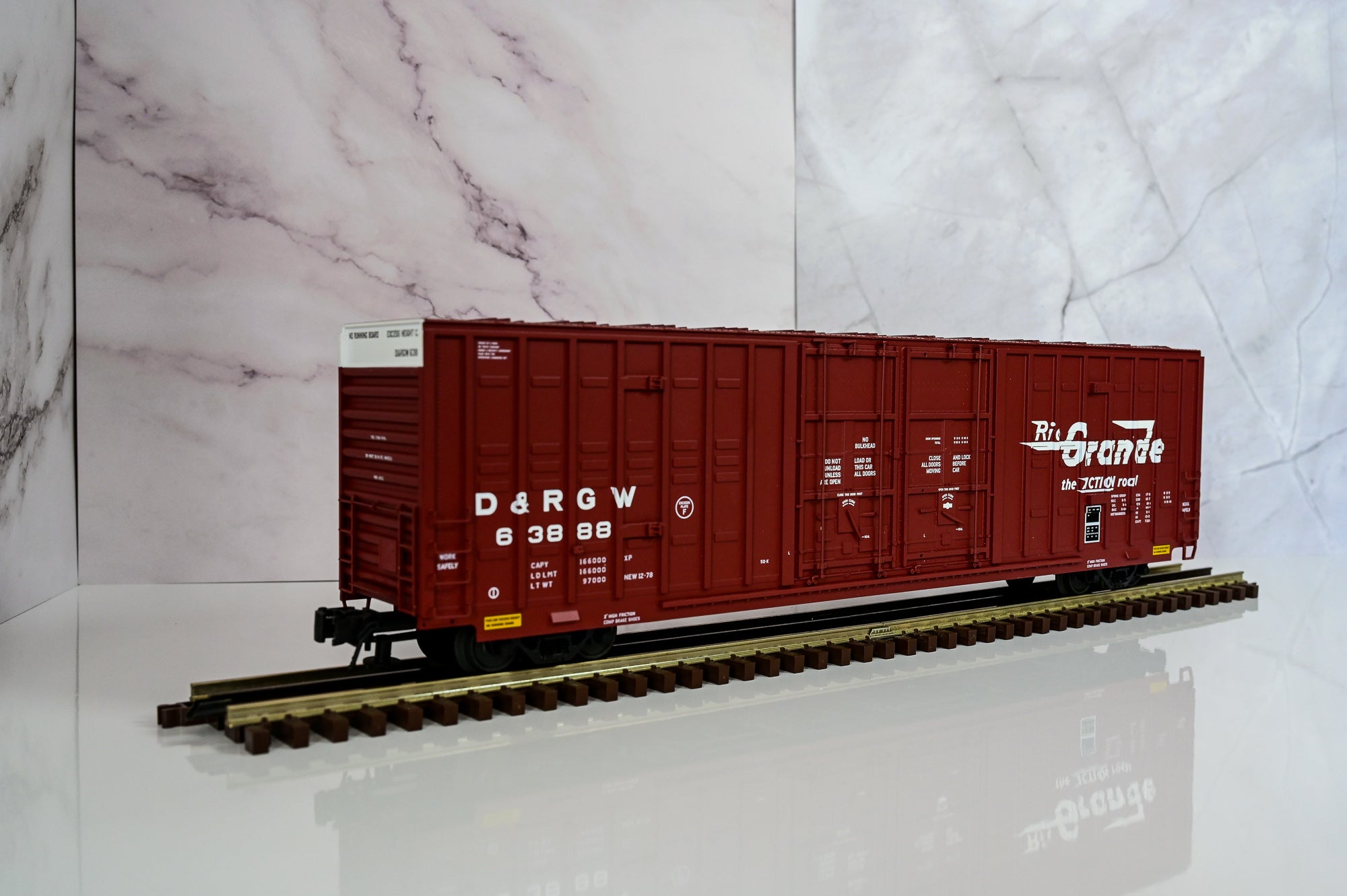 Atlas Rio Grande Berwick 60’ Boxcar #63888 | Premier | O Scale
