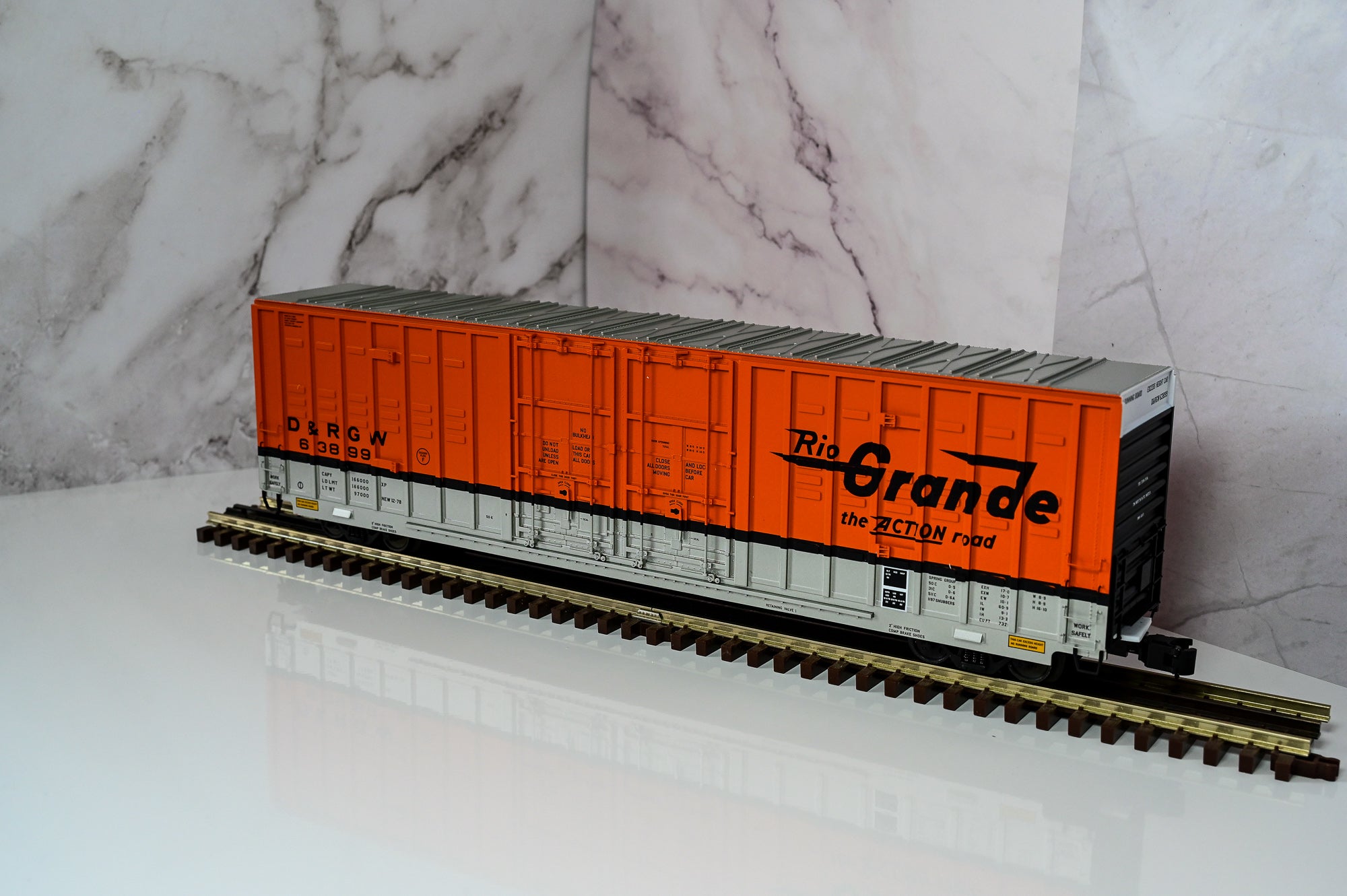 Atlas Rio Grande Berwick 60’ Boxcar #63899 | Premier | O Scale