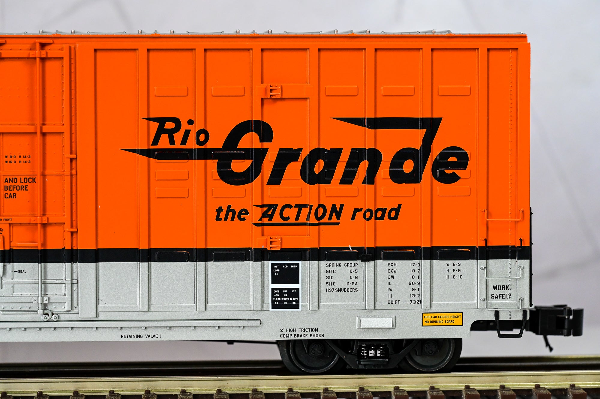 Atlas Rio Grande Berwick 60’ Boxcar #63899 | Premier | O Scale