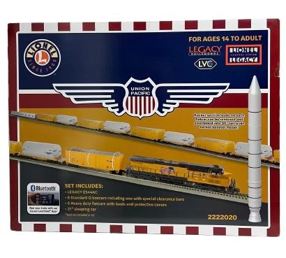 Lionel Union Pacific Rocket Booster Train Set | Legacy ES44AC | O Scale