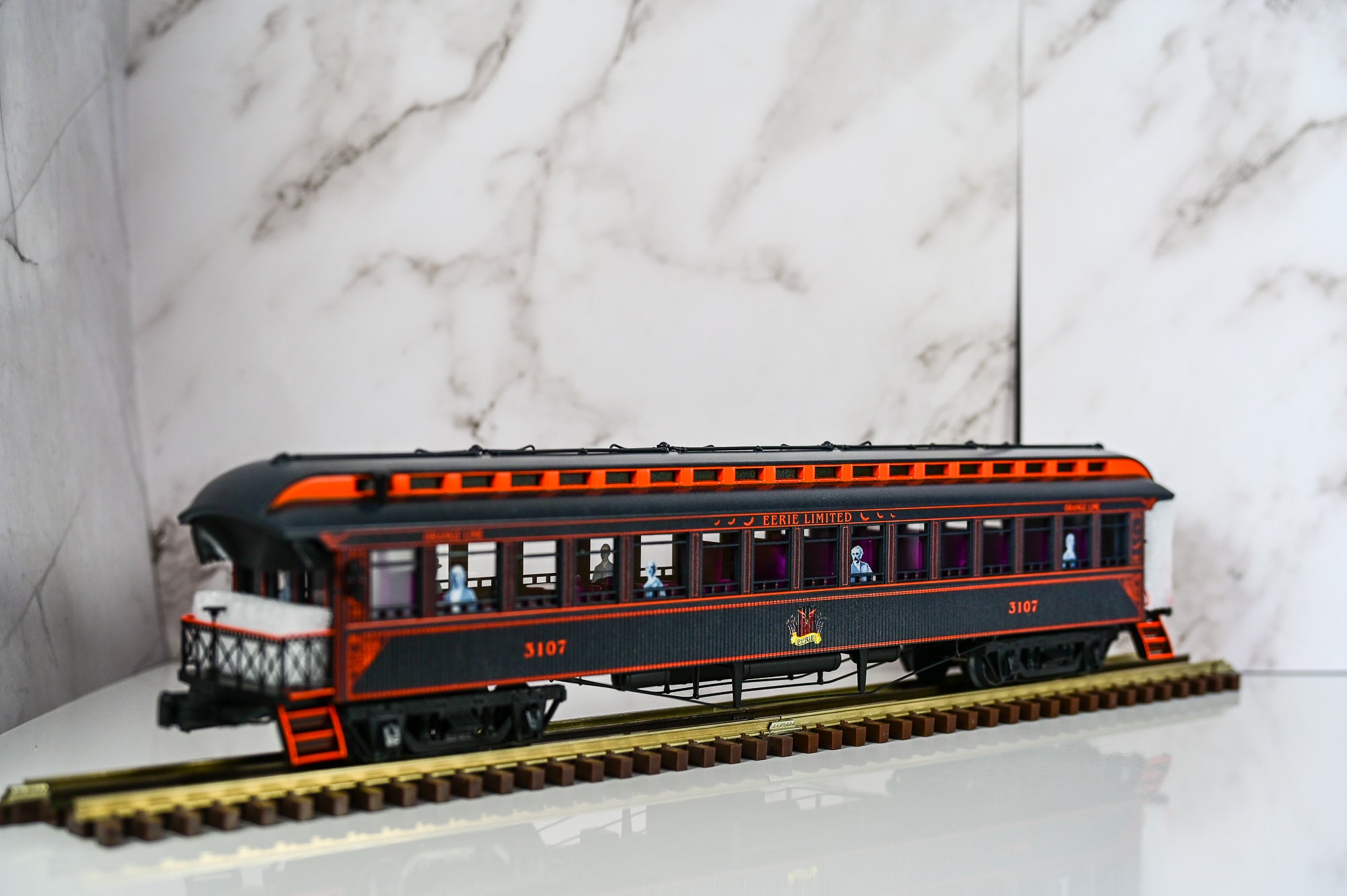 Lionel Halloween Wood Passenger Pack A,B,C | Passenger Cars | O Scale