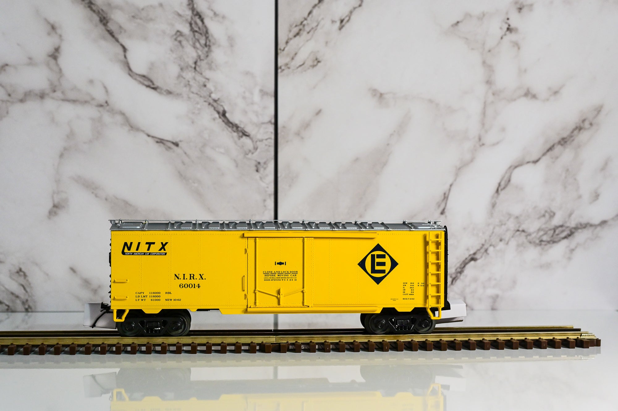 MTH Erie Lackawanna Reefer Car #60014 | O Scale