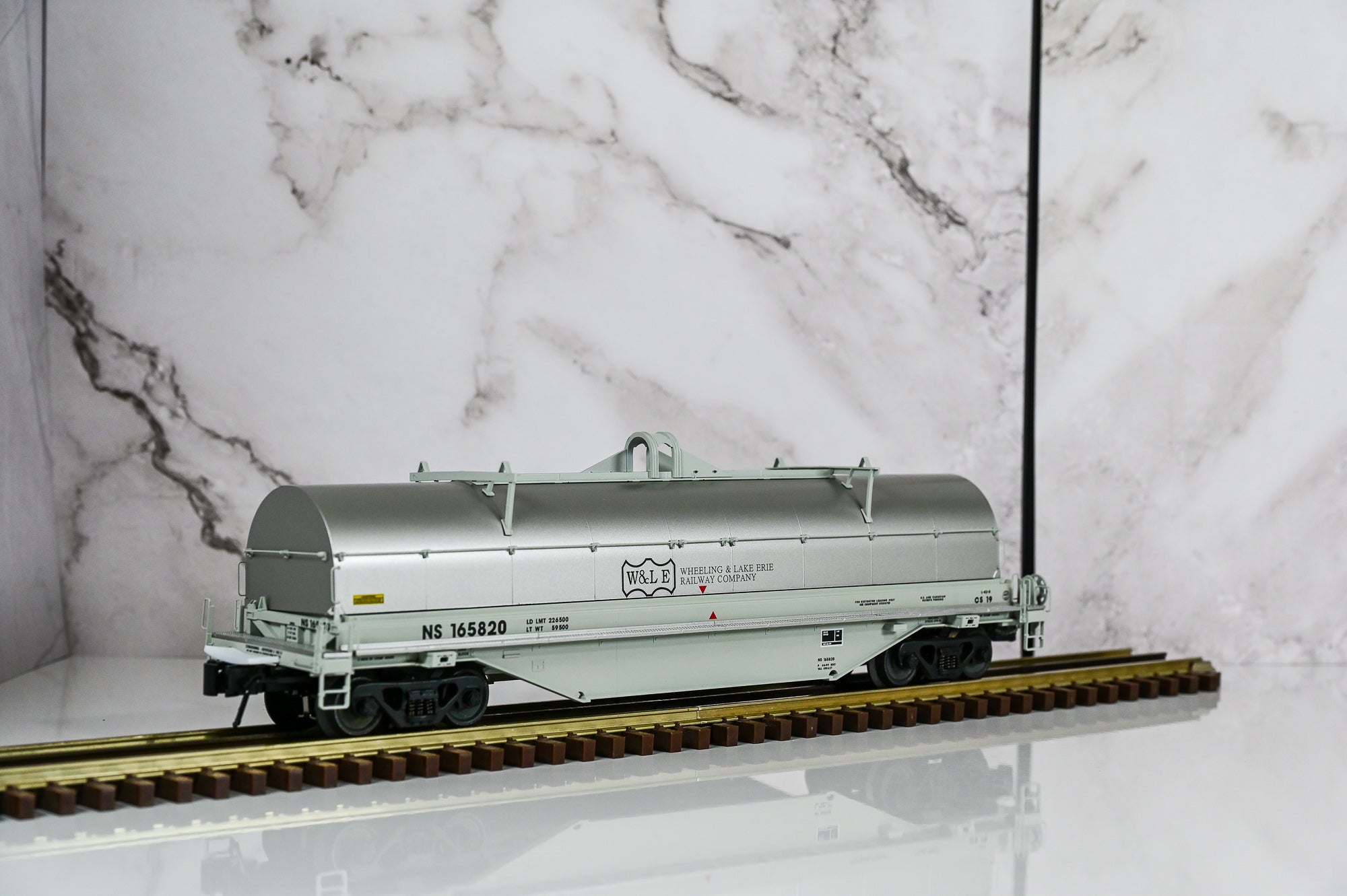 Atlas NS (WLE Hood CS 19) 42’ Coil Steel Car #165820 | Master Line | O Scale
